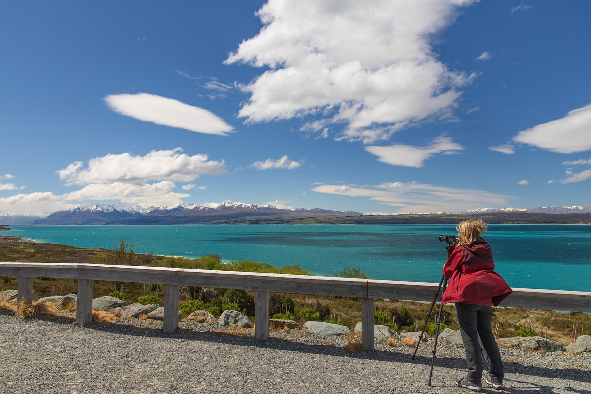 Windy Day at Lake Pukaki