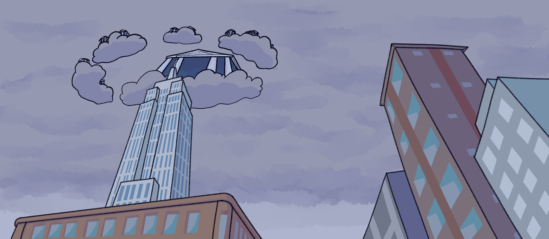 Empire State/Olympus Illustration
