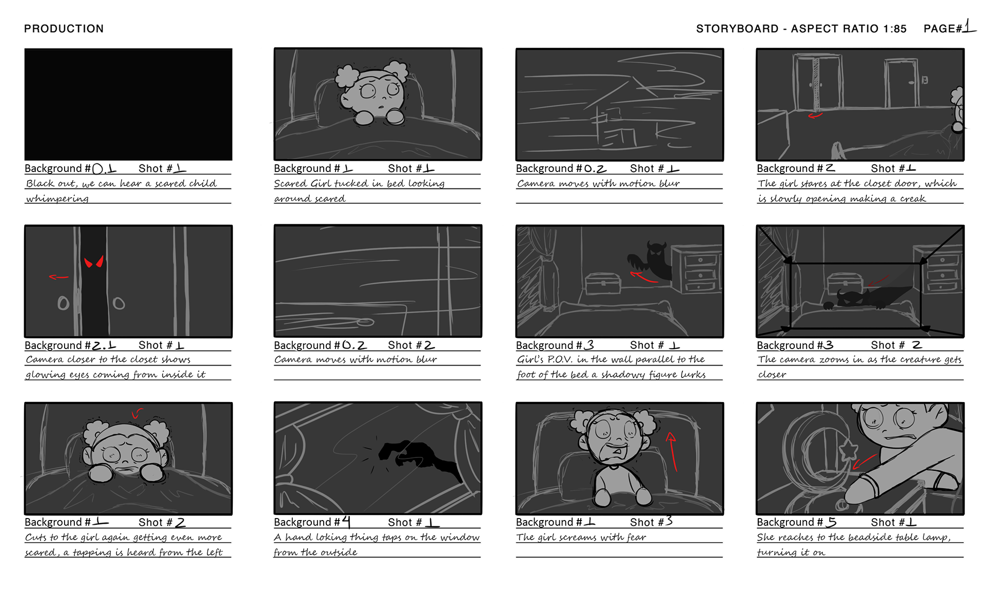 Storyboard - Page 1