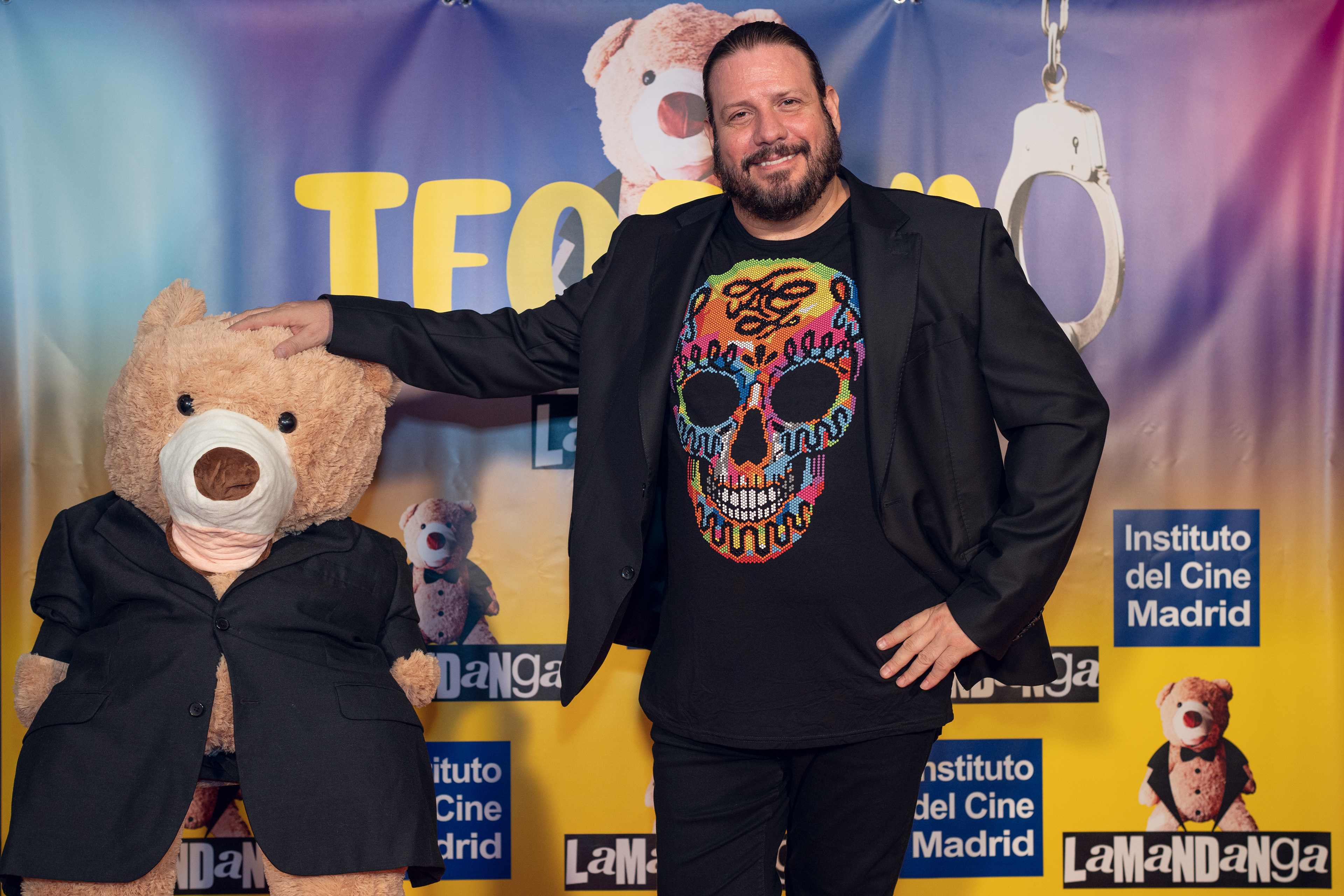 El director y productor; Esteban Roel