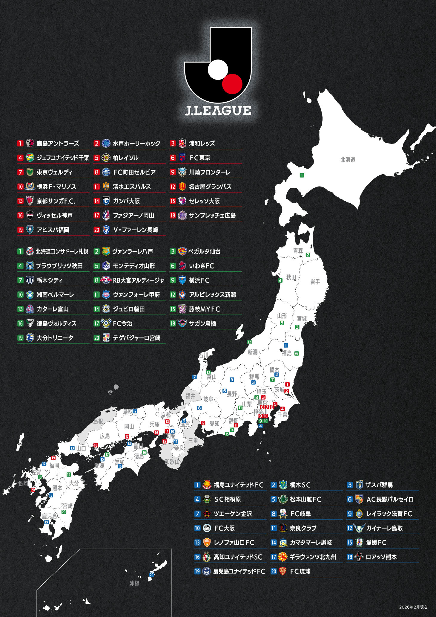 Club Map Poster