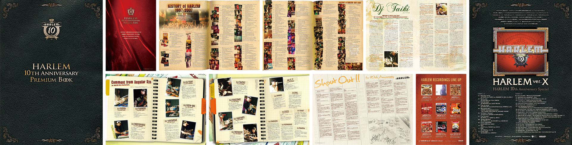 club HARLEM Aniv. Book (2007)