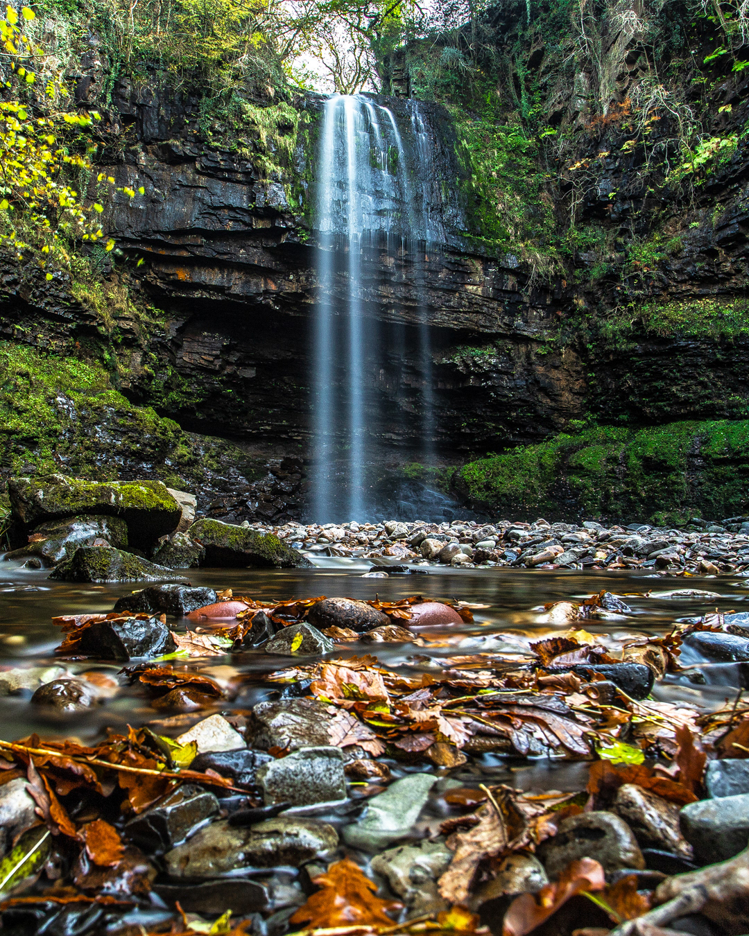 henrhyd falls, Wales