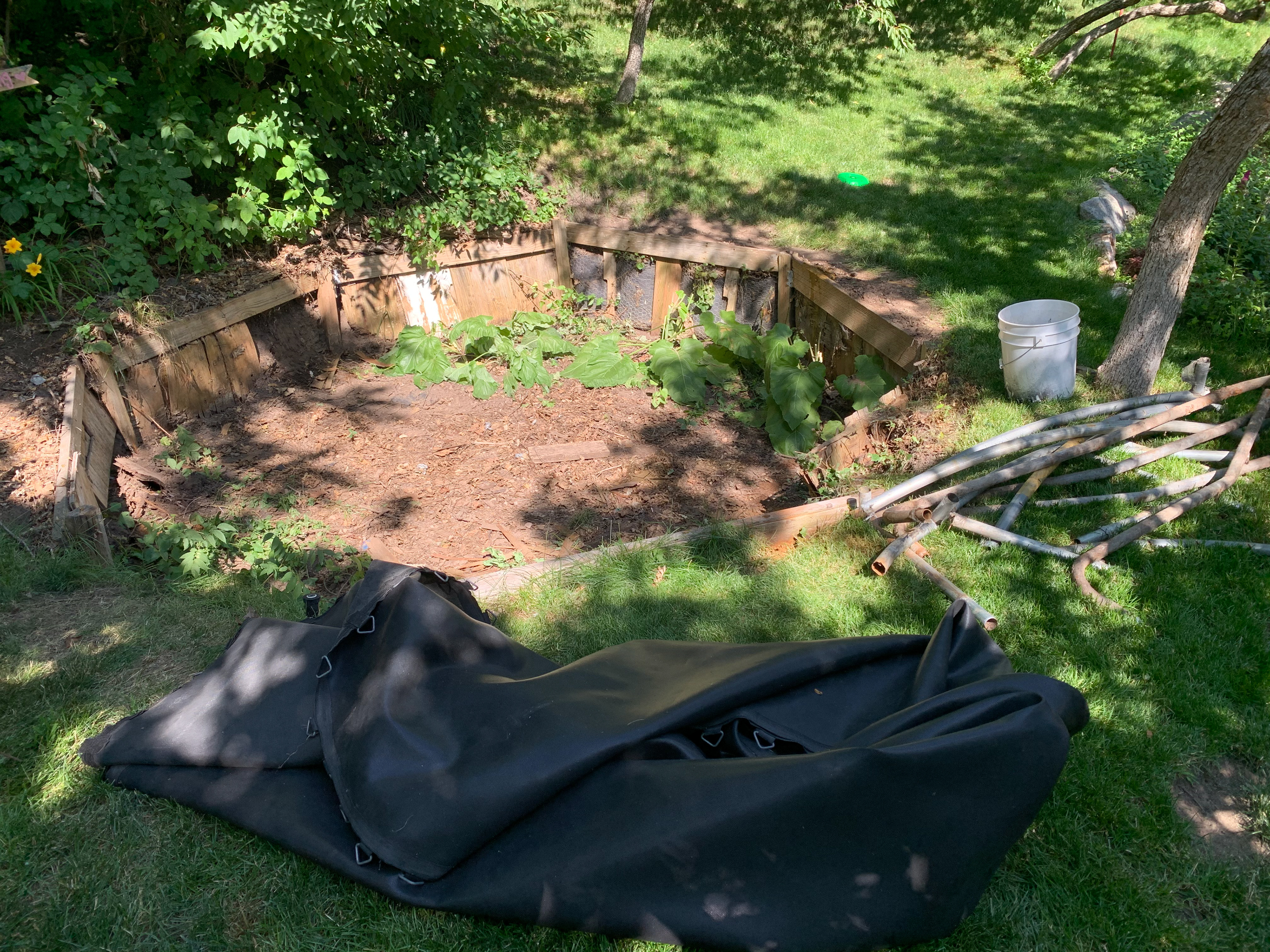 RIP the trampoline