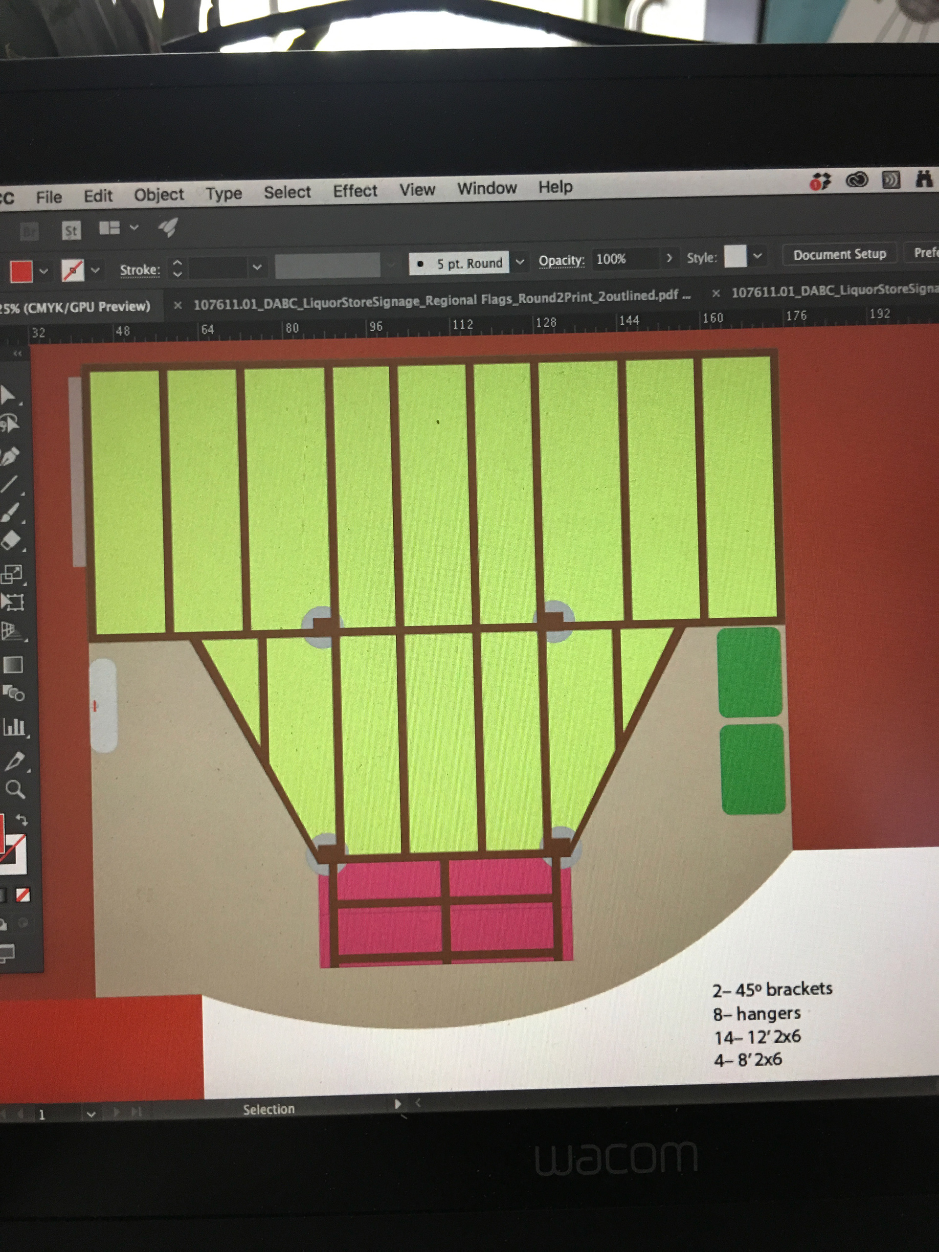 Plans in Illustrator