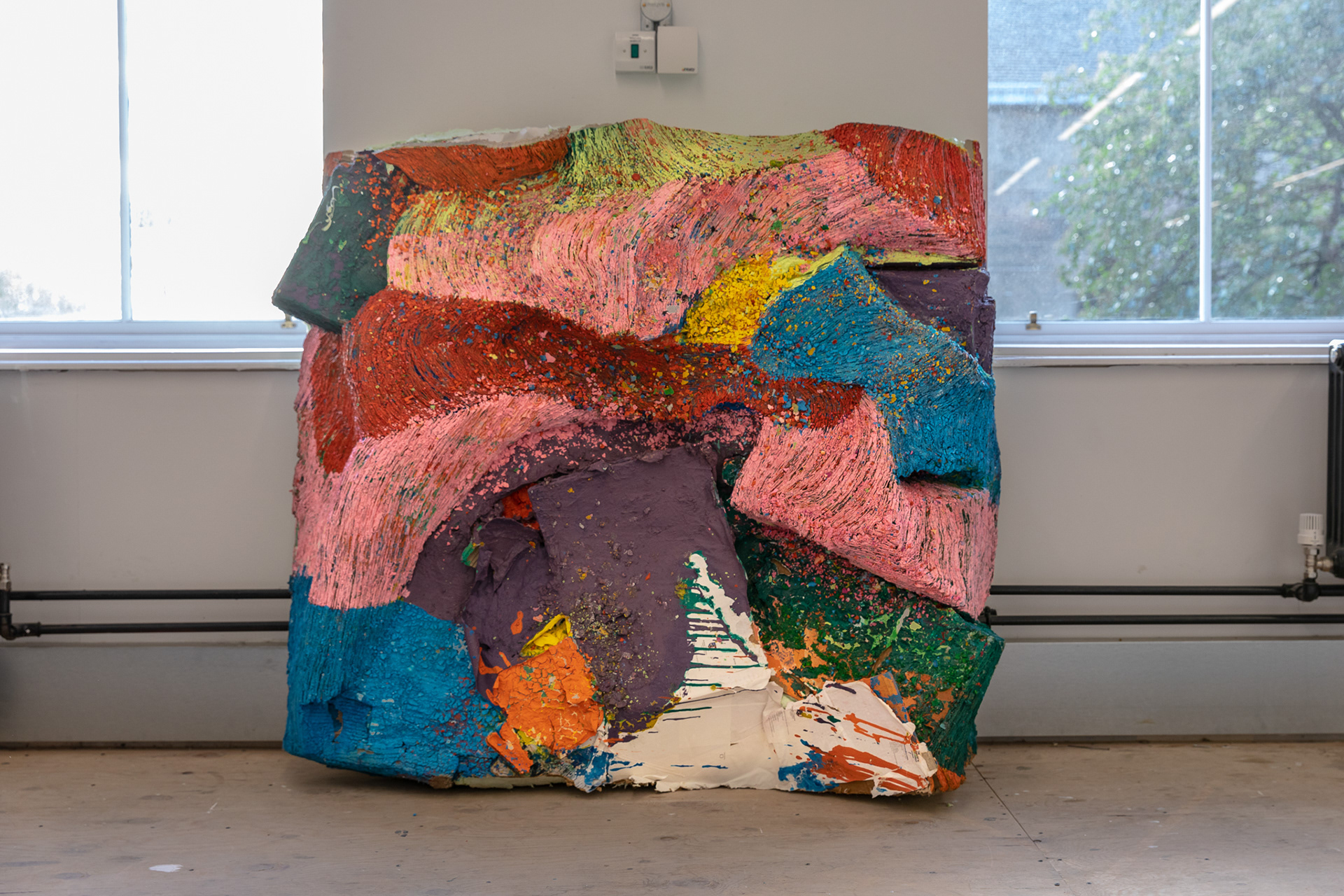 Laura McGlinchey "Walking Towards the Mountain part 1"