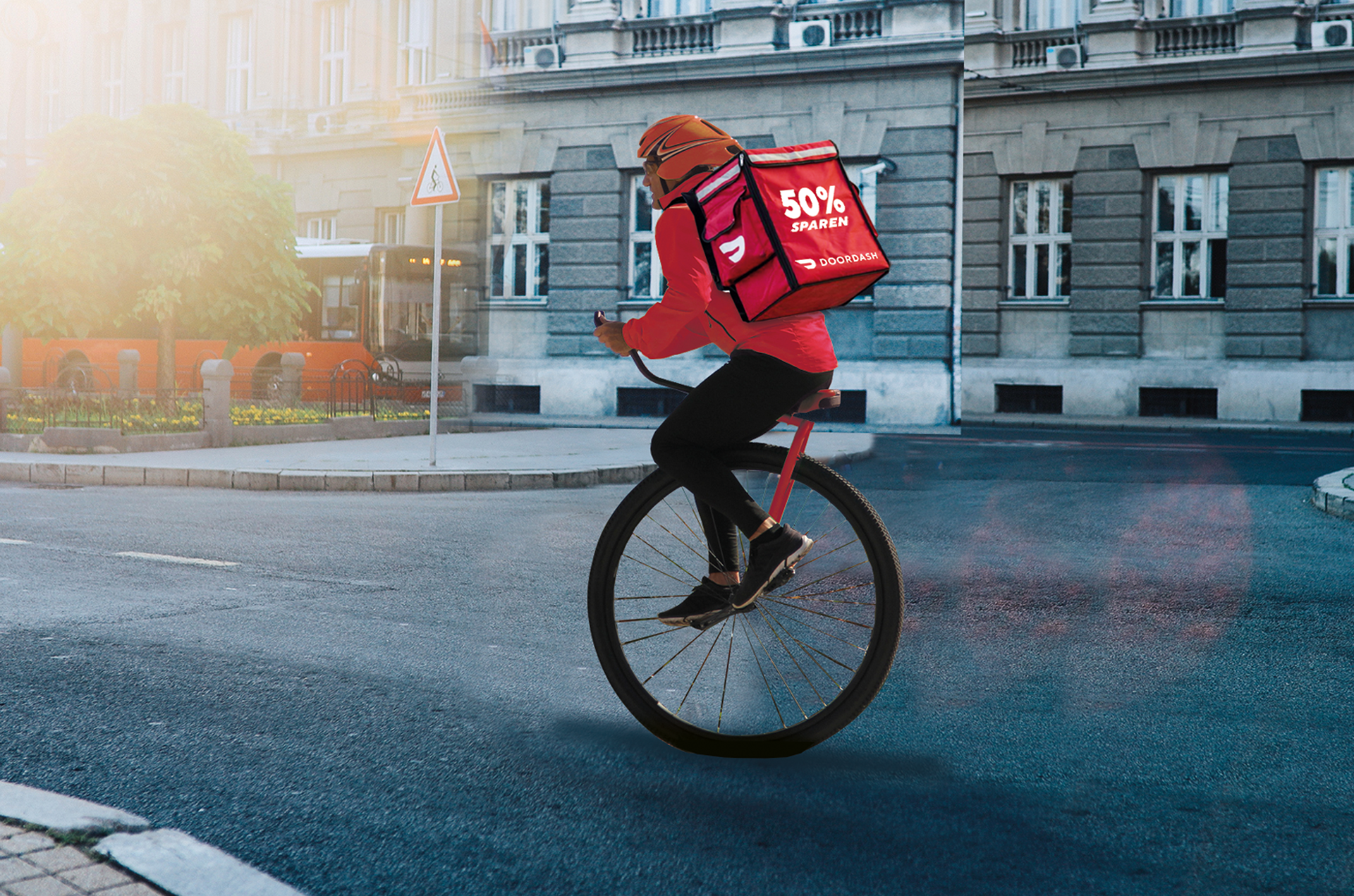 Promotion "50 % sparen"