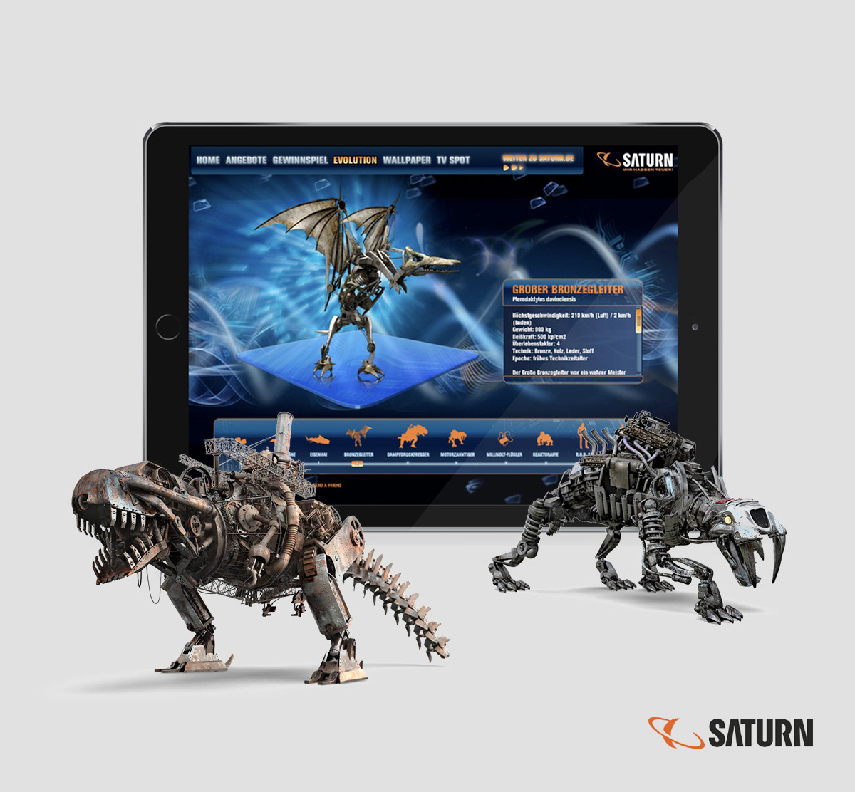 Saturn Kampagne digital