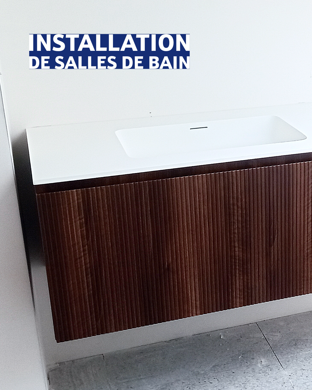Installation de salles de bain