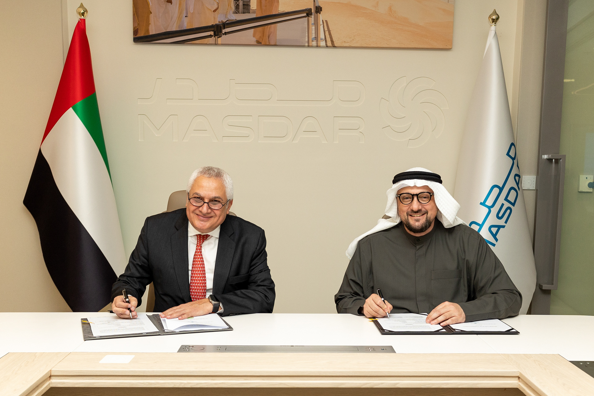 Signing Cermony - Masdar CEO