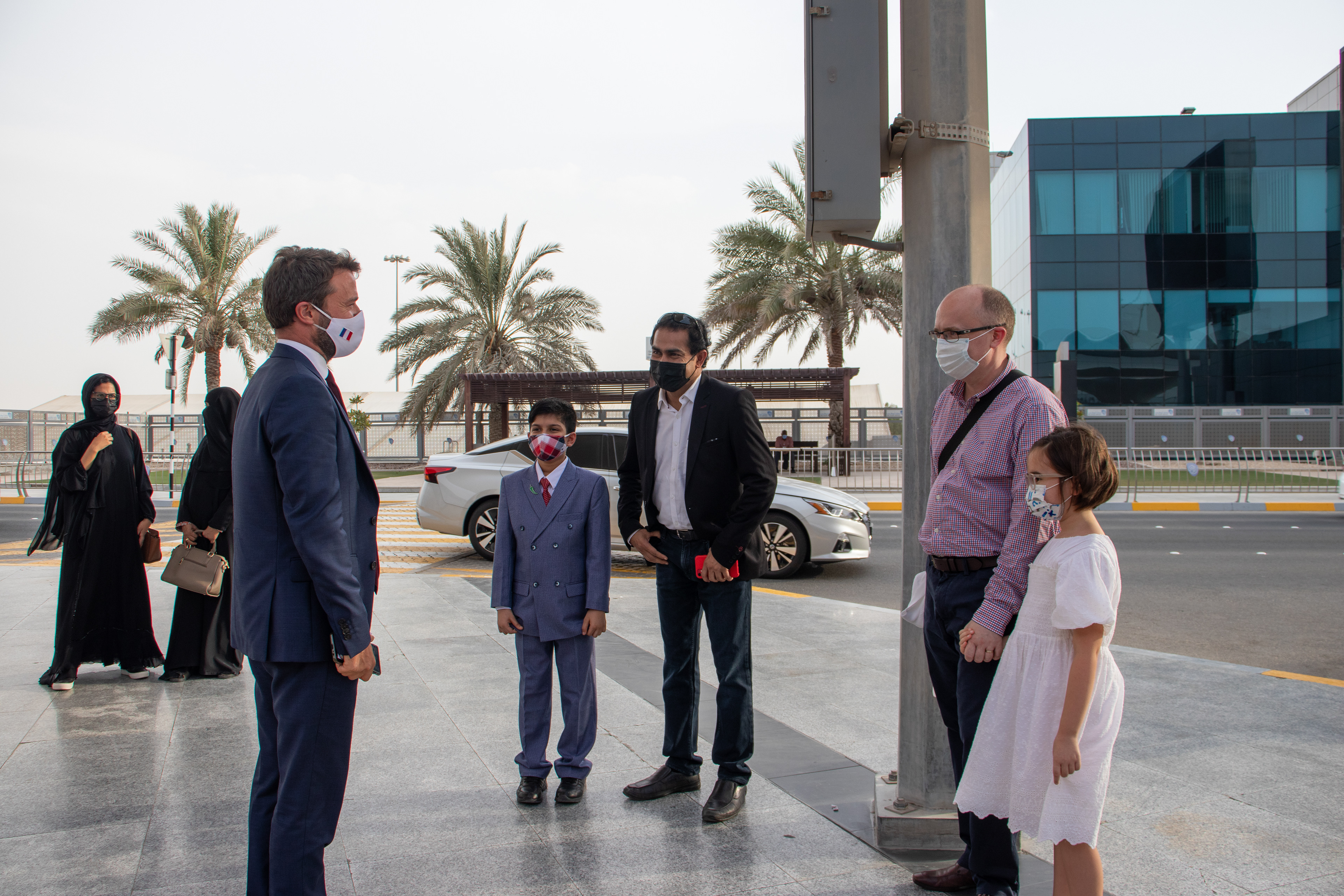 French Ambassador Visit - Abu Dhabi Airports