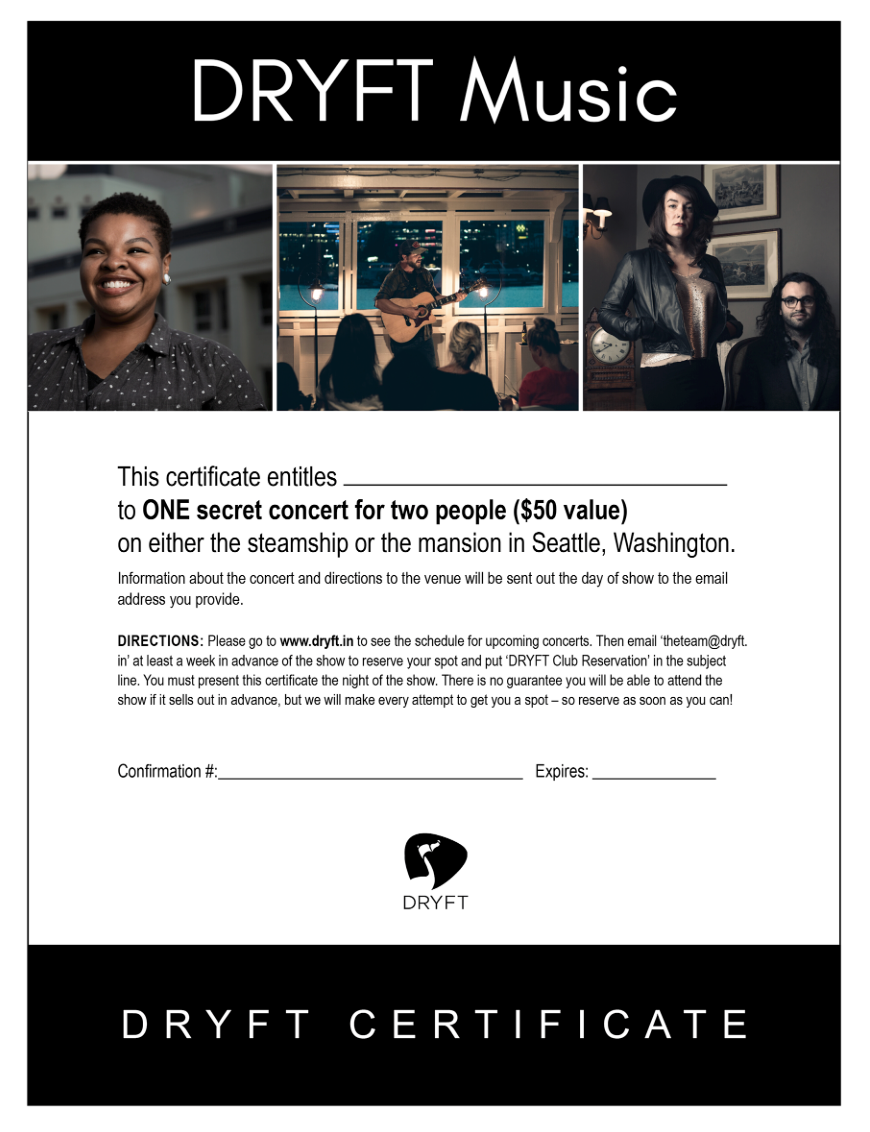 Gift Certificate 