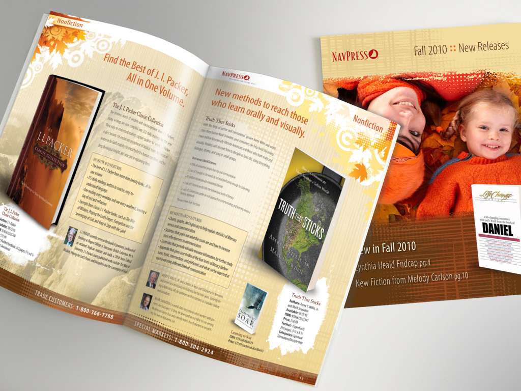 Catalog cover + Interior Spread