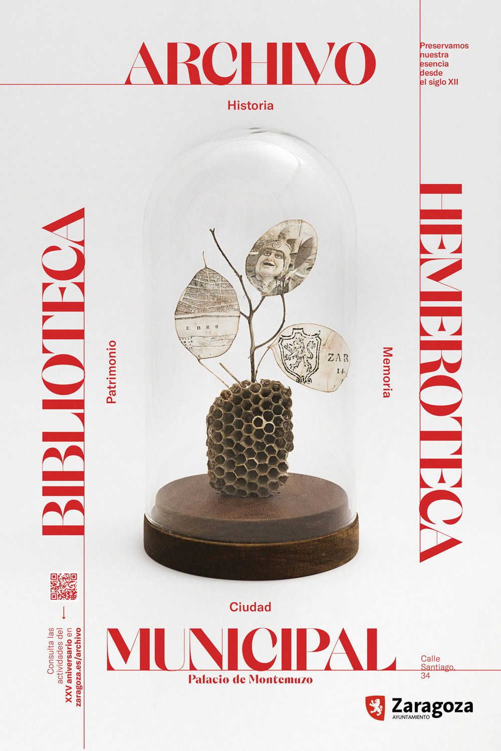 Imagen del Archivo municipal/ hemeroteca del Ayuntamiento de Zaragoza