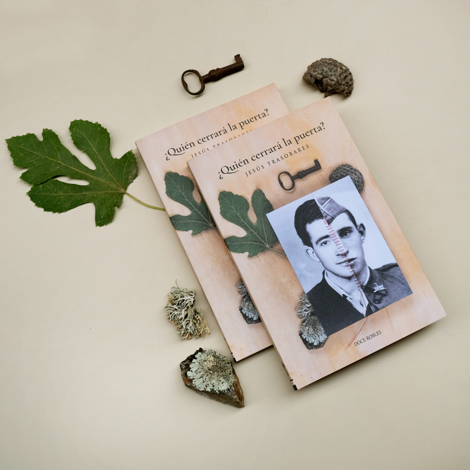 Portada de ¿Quién cerrará la puerta? de Jesús Trasobares, con Luis López.