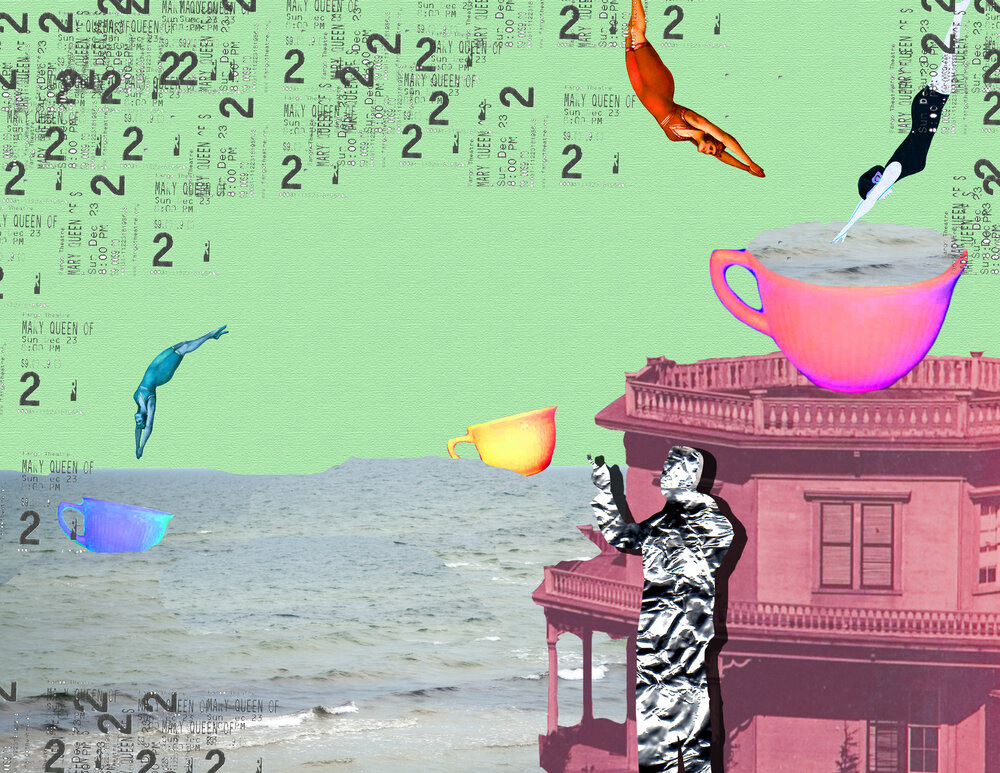 "You Know", digital collage, 2019