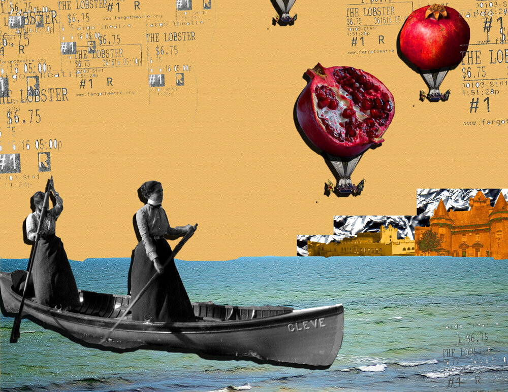 "Dreams", digital collage, 2019