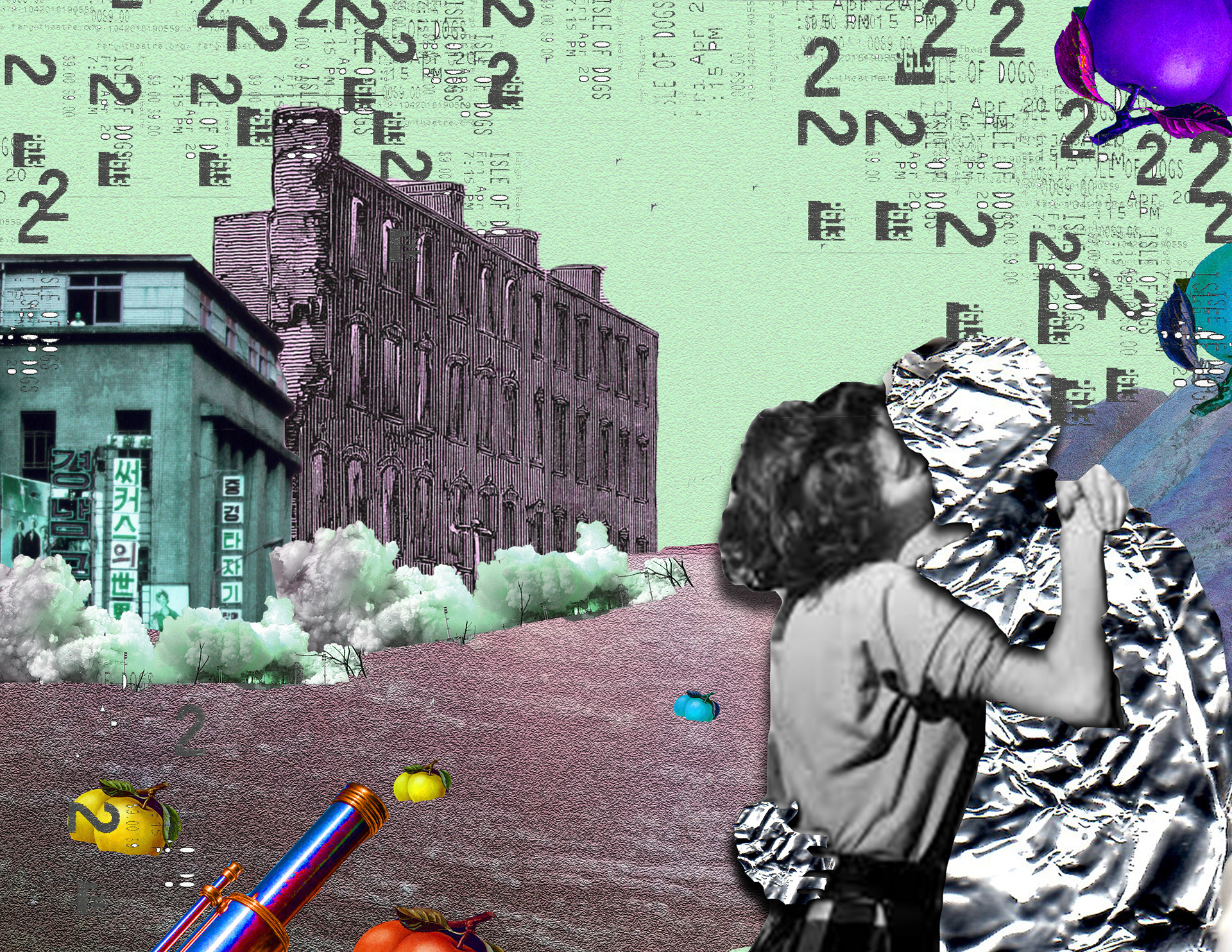 "OKAY", digital collage, 2019