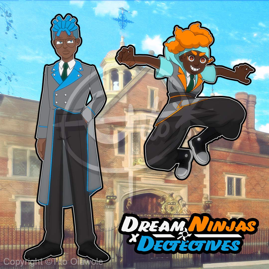 Dream Ninjas and Detectives (Anime-Inspired IP for Teens)