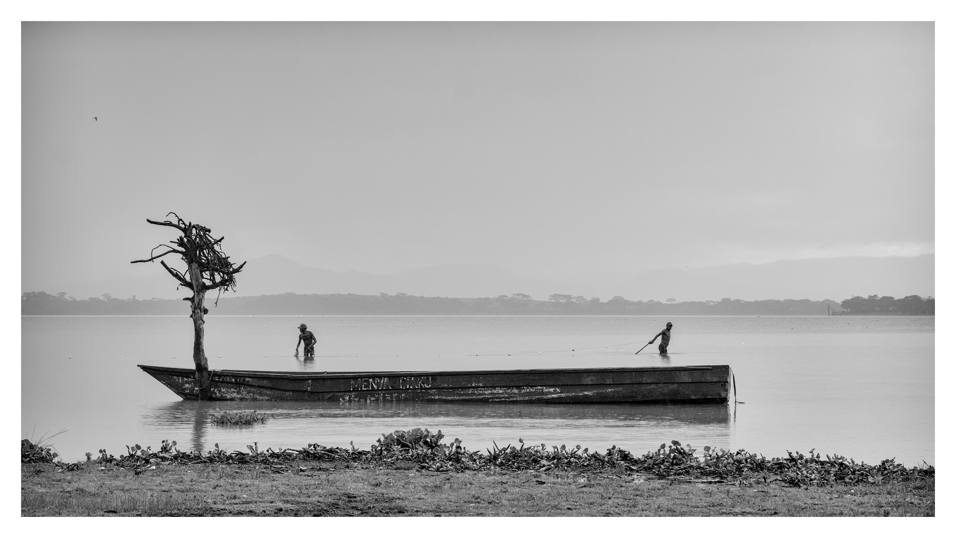 Fishing time at Lake Naivasha, Kenya