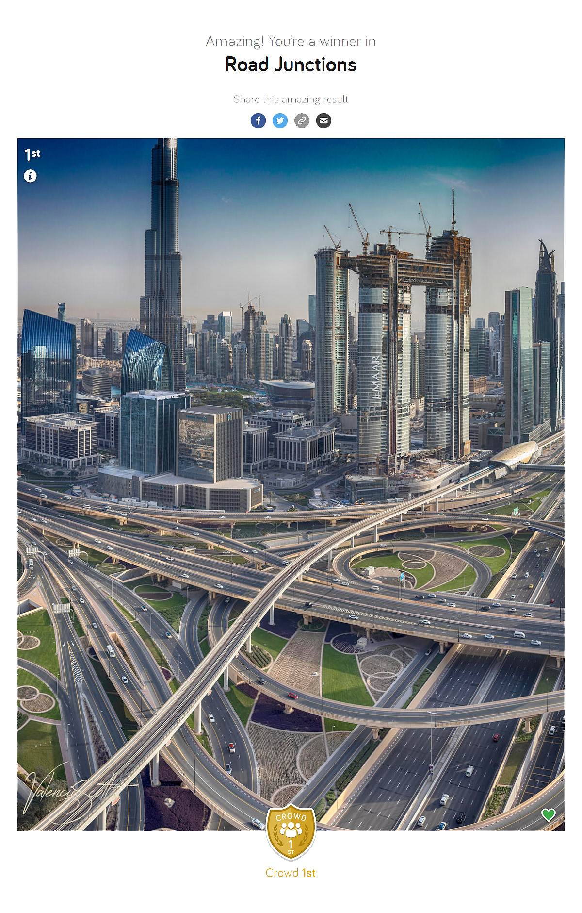 Dubai from the Shangri-la Hotel