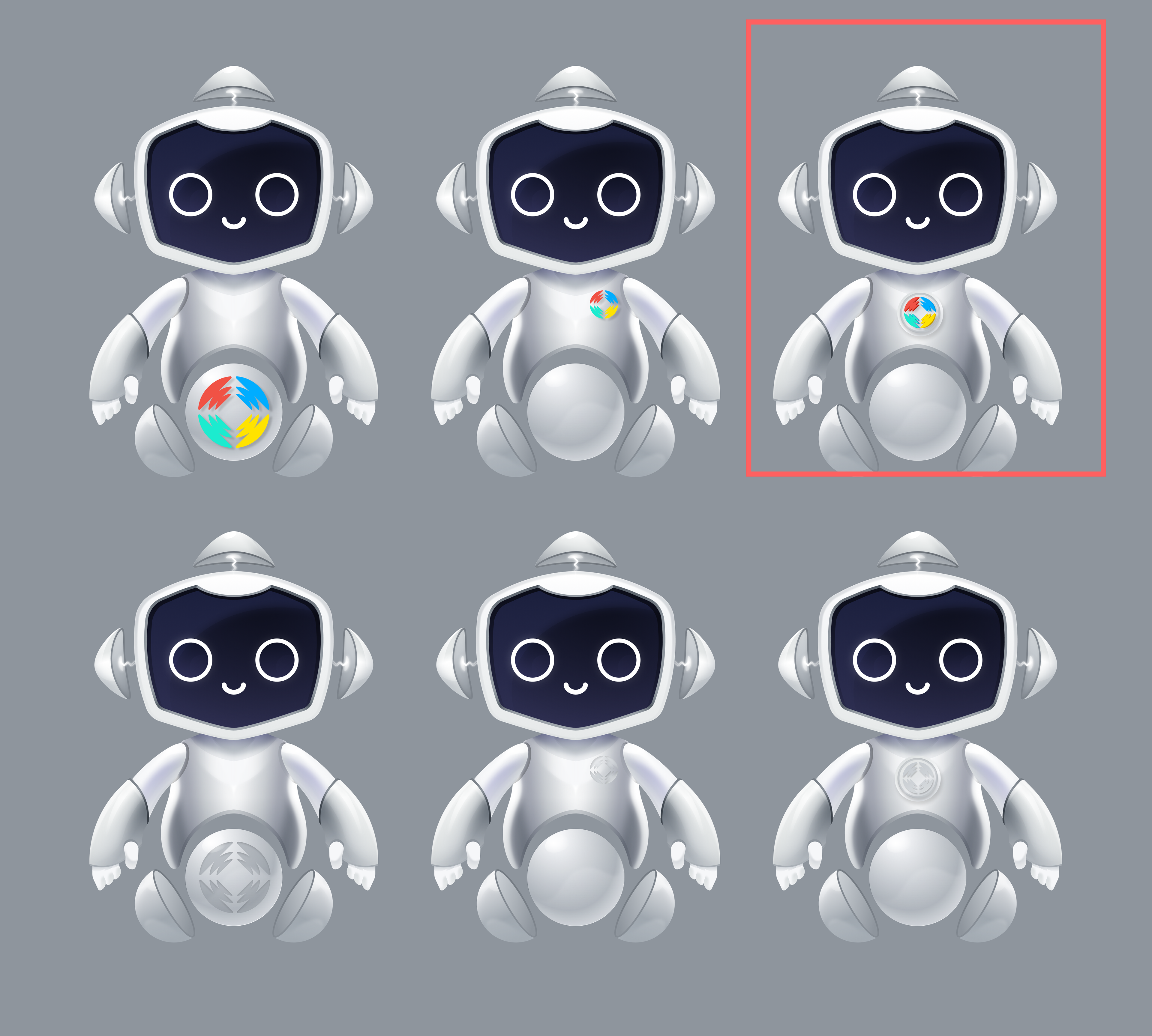 Logo placement tests