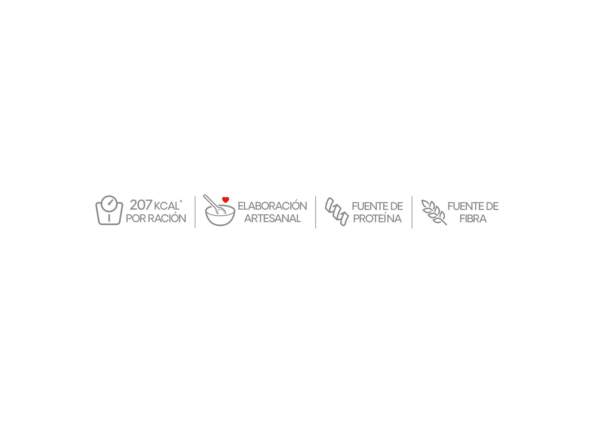 Iconografica Valores Nutricionales Packs