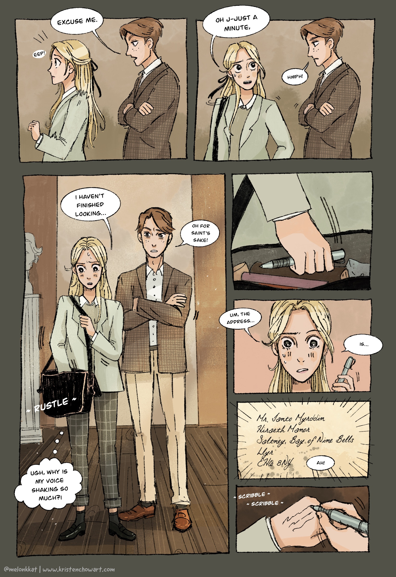 A Study in Drowning (Mock Graphic Novel) Ch.1-3