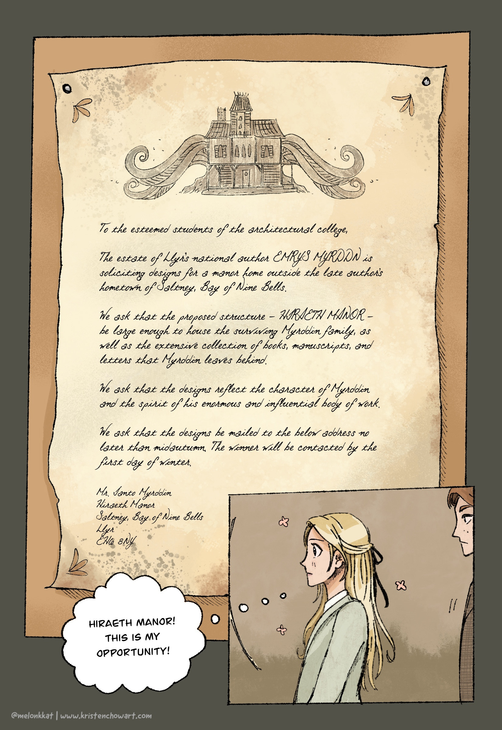 A Study in Drowning (Mock Graphic Novel) Ch.1-2