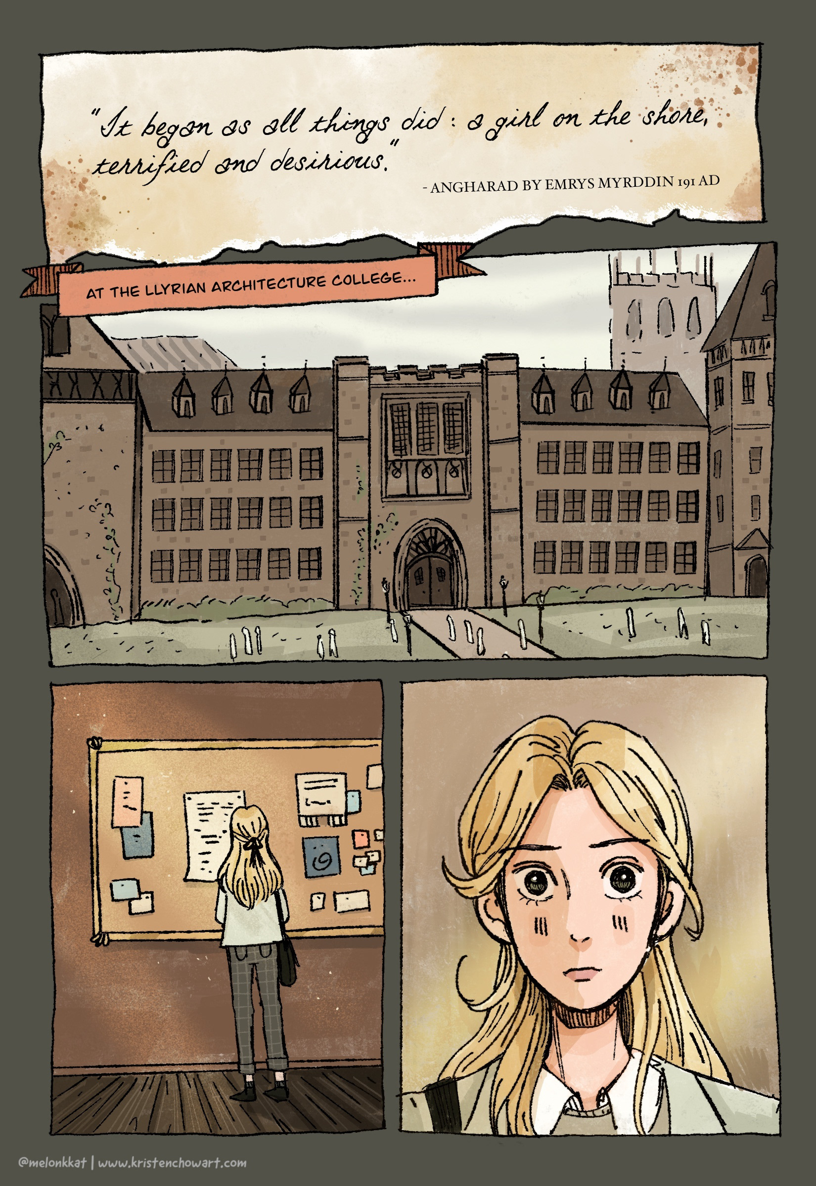 A Study in Drowning (Mock Graphic Novel) Ch.1-1