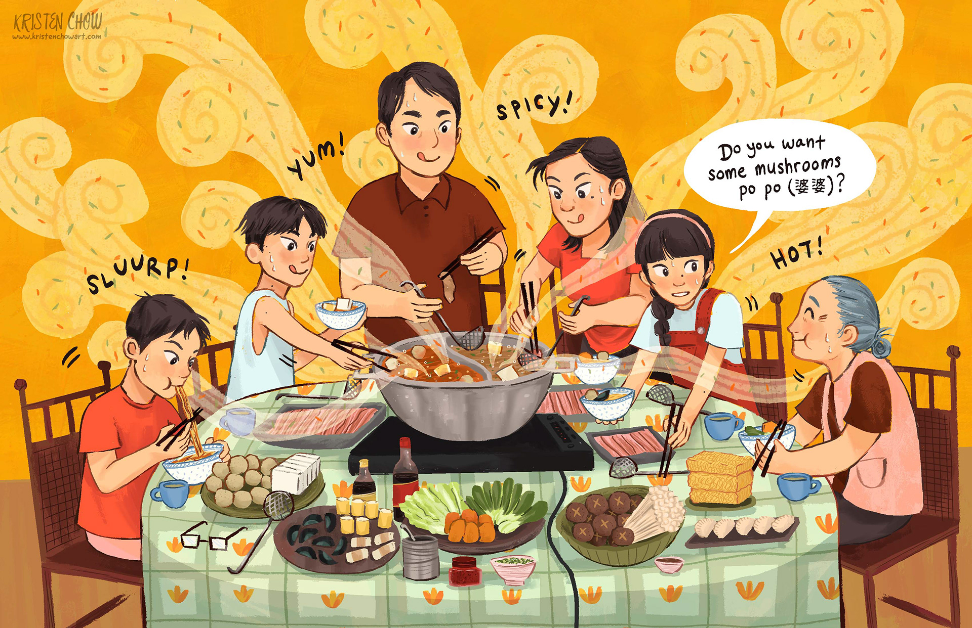 Family Hot Pot!