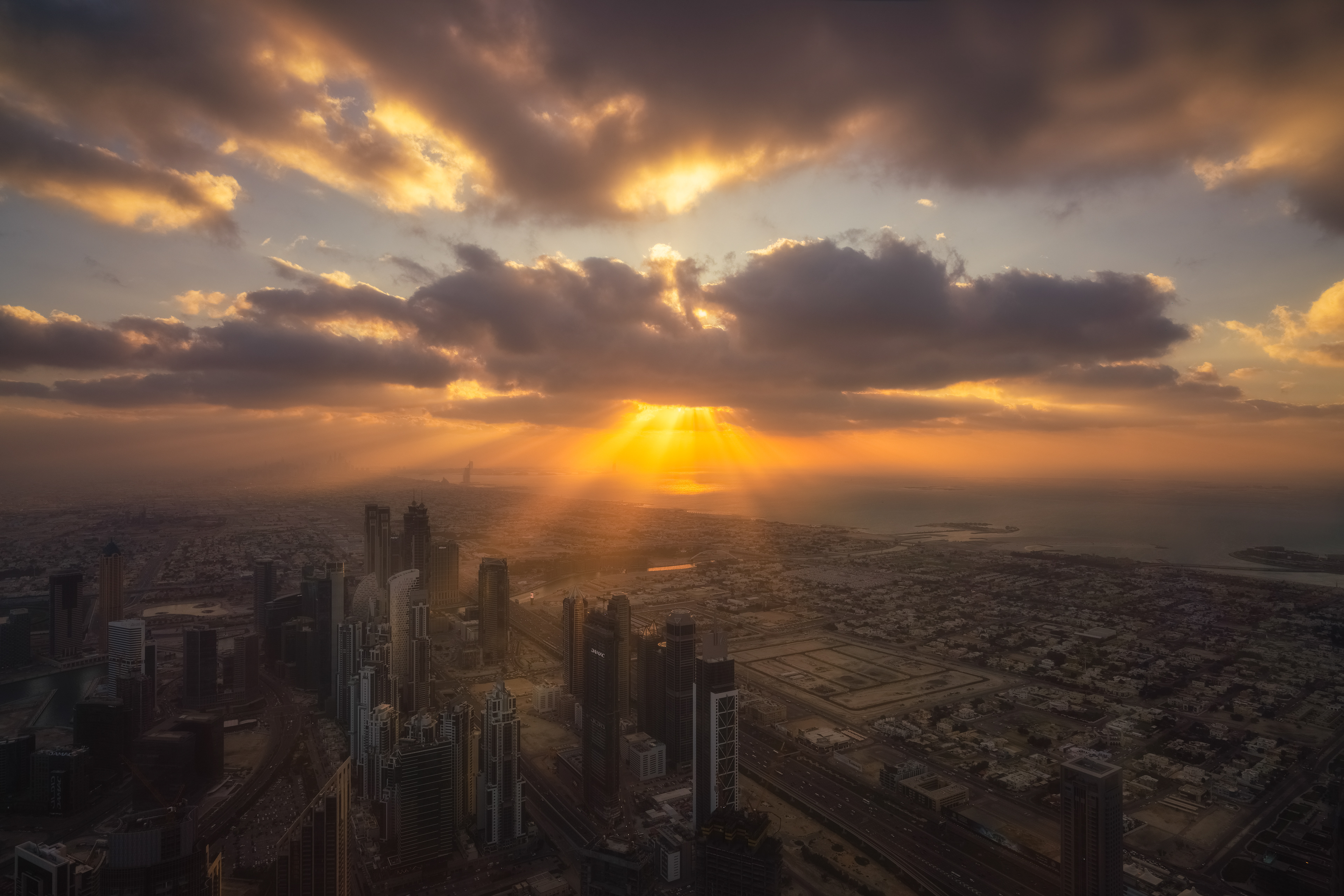 Dubai From the Burj Khalifa