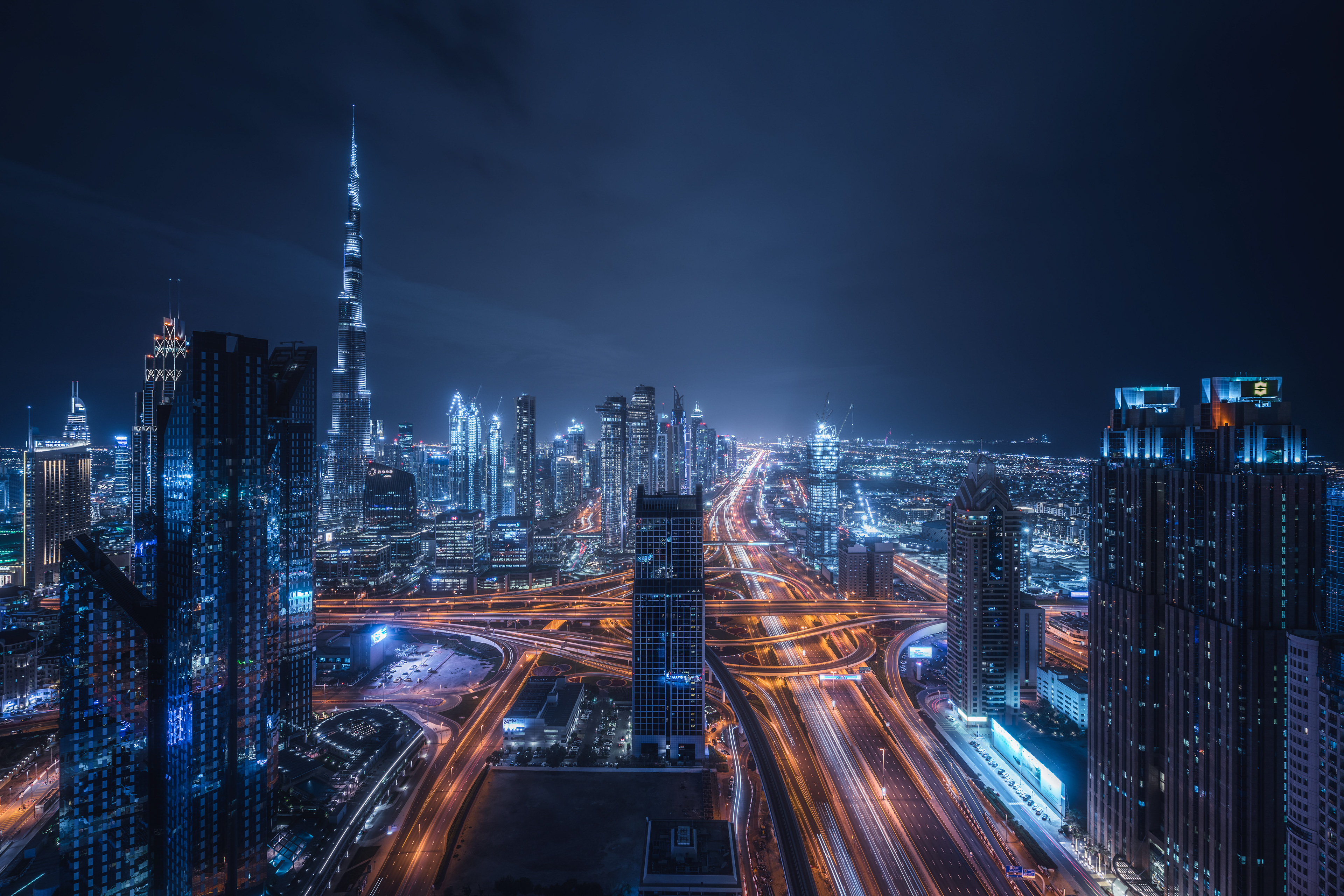 Downtown Dubai From the level 47 Carlton Downtown