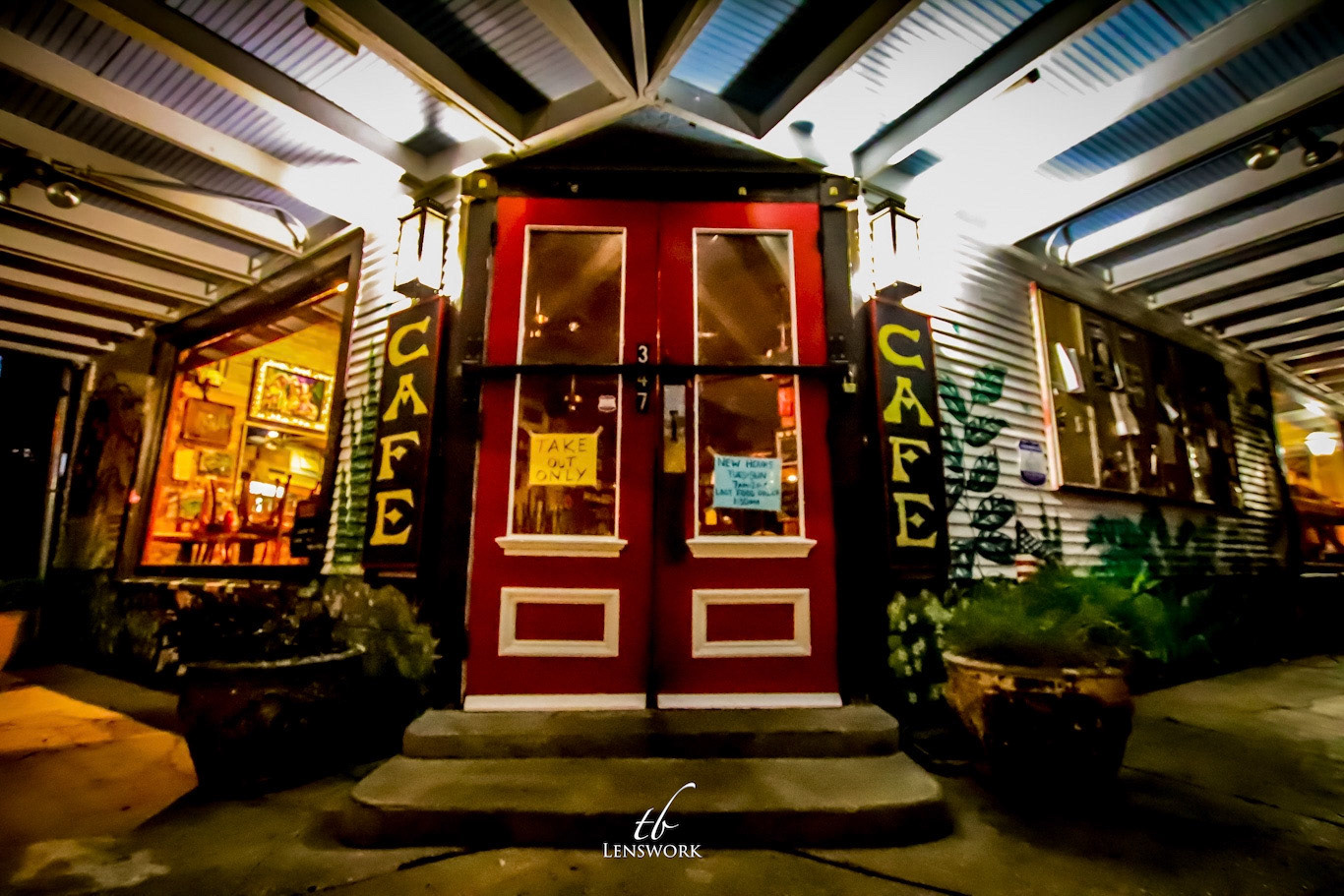 Take out only.