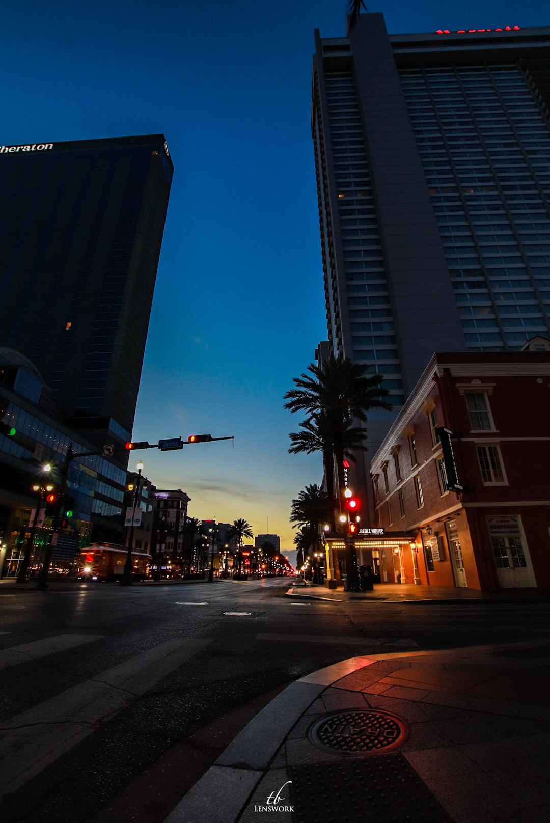 Canal St. at sunset. This seems so unreal.
