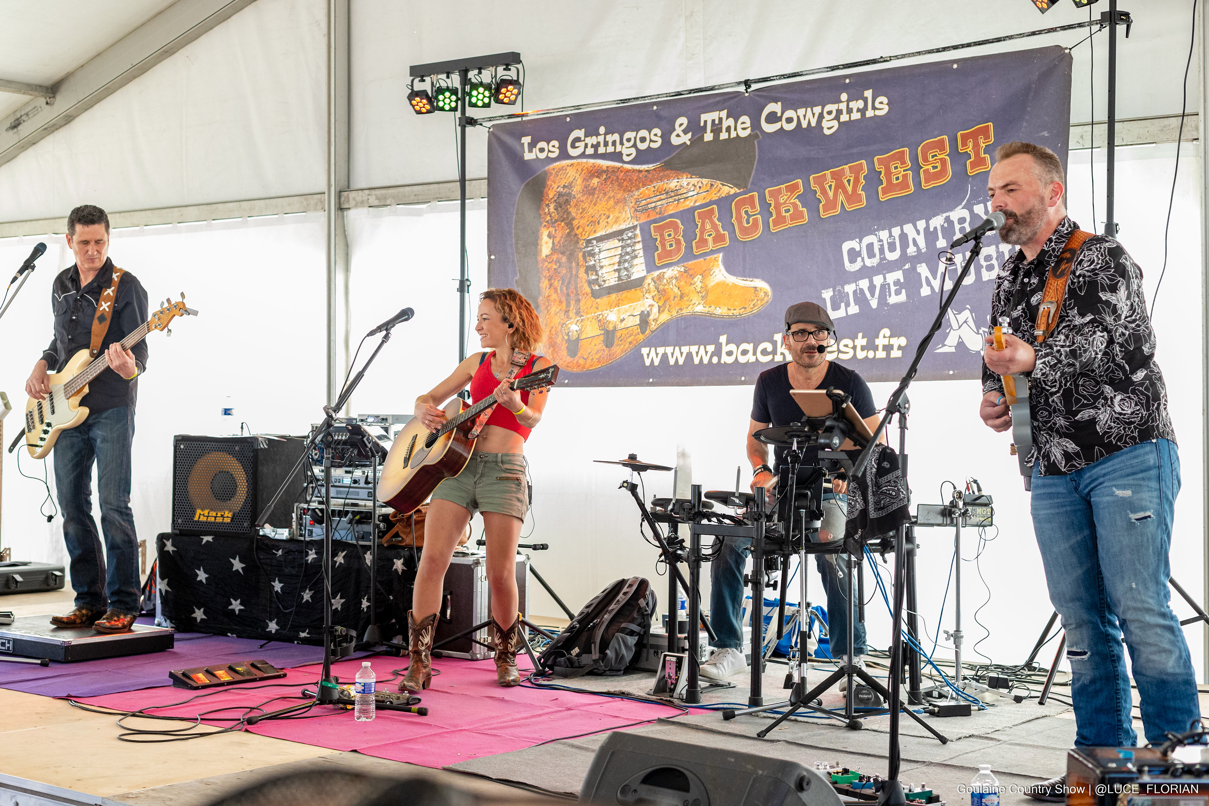 Concert Backwest - Festival Goulaine Country Show