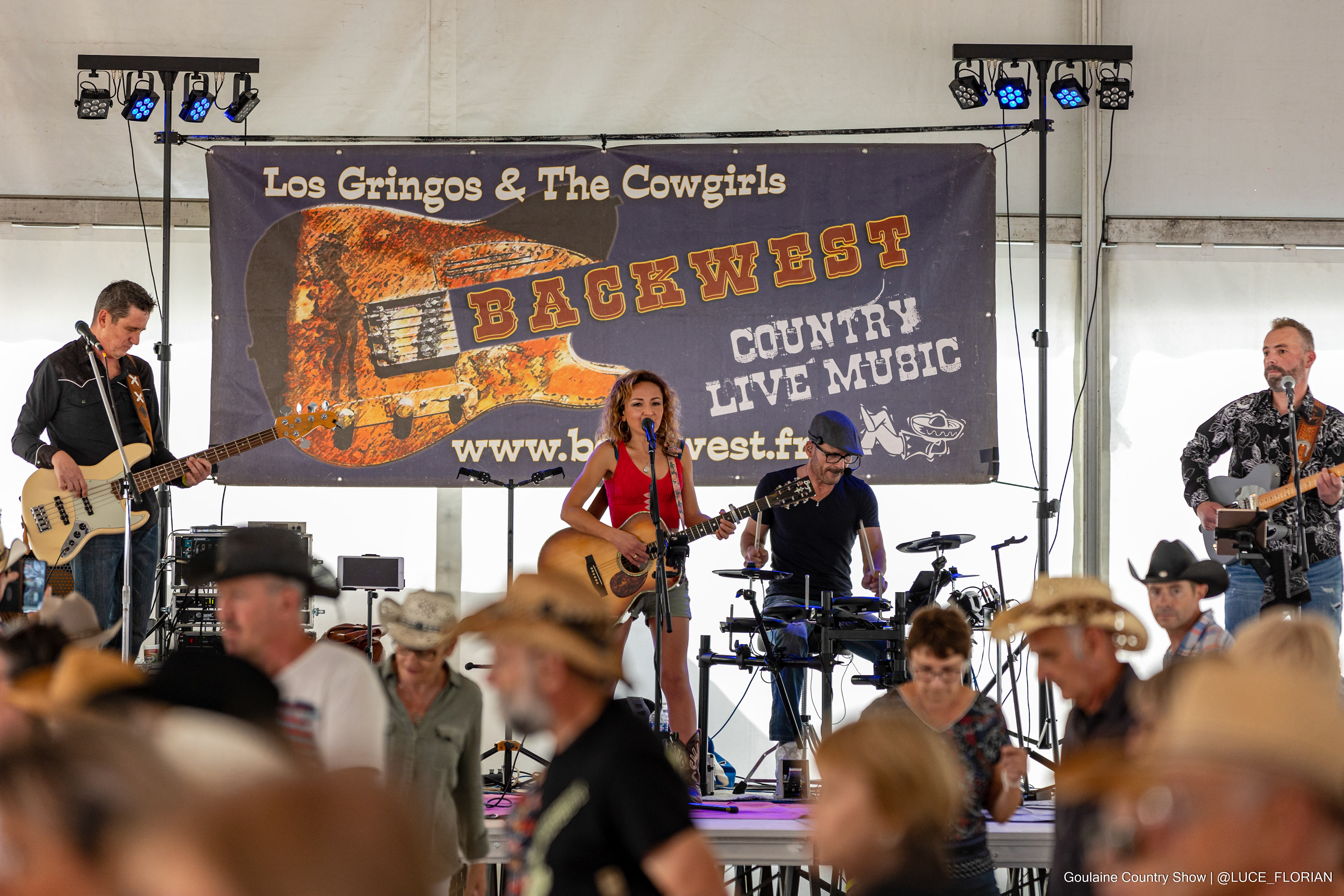 Concert Backwest - Festival Goulaine Country Show
