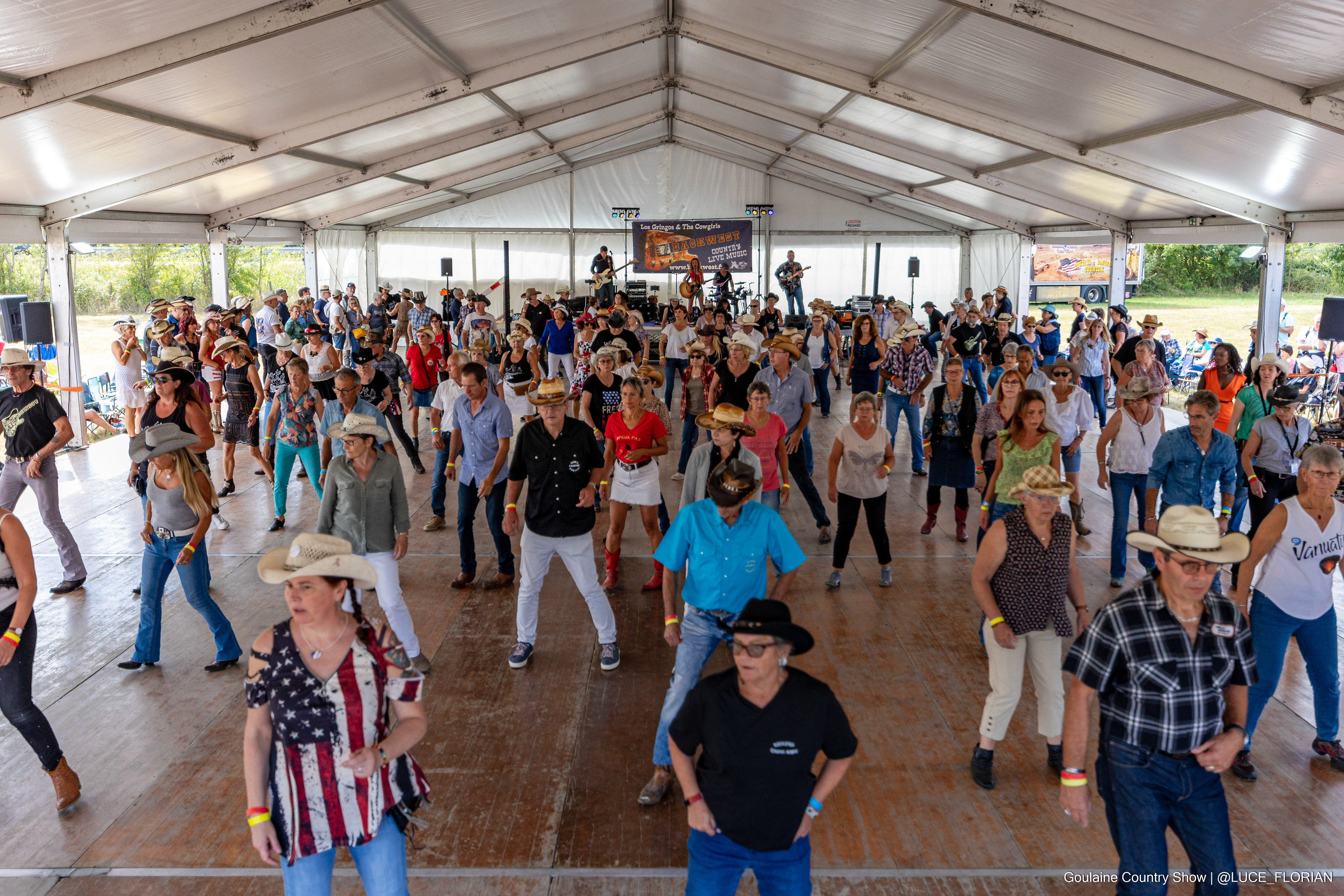 Concert Backwest - Festival Goulaine Country Show