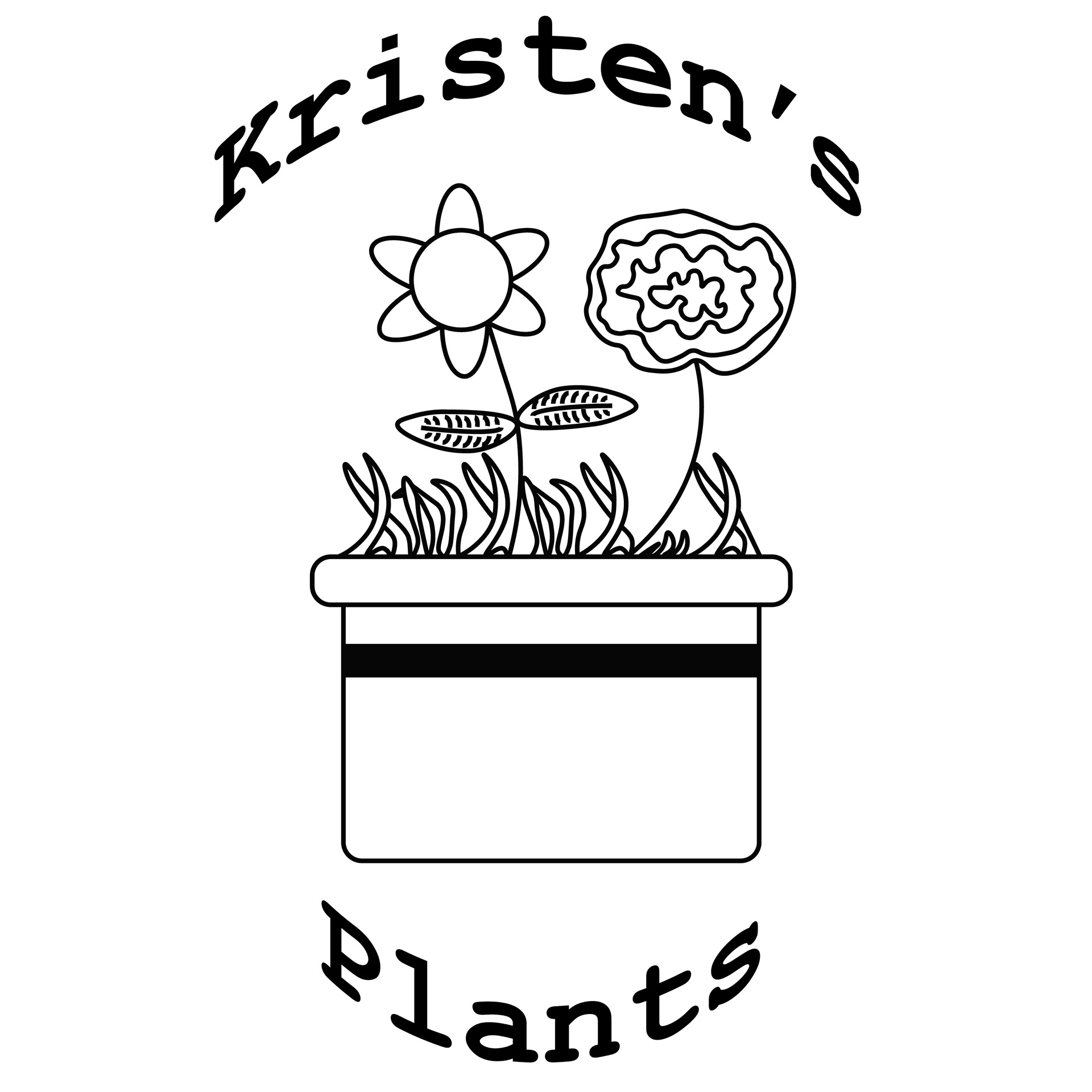 Kristen's Plants Logo