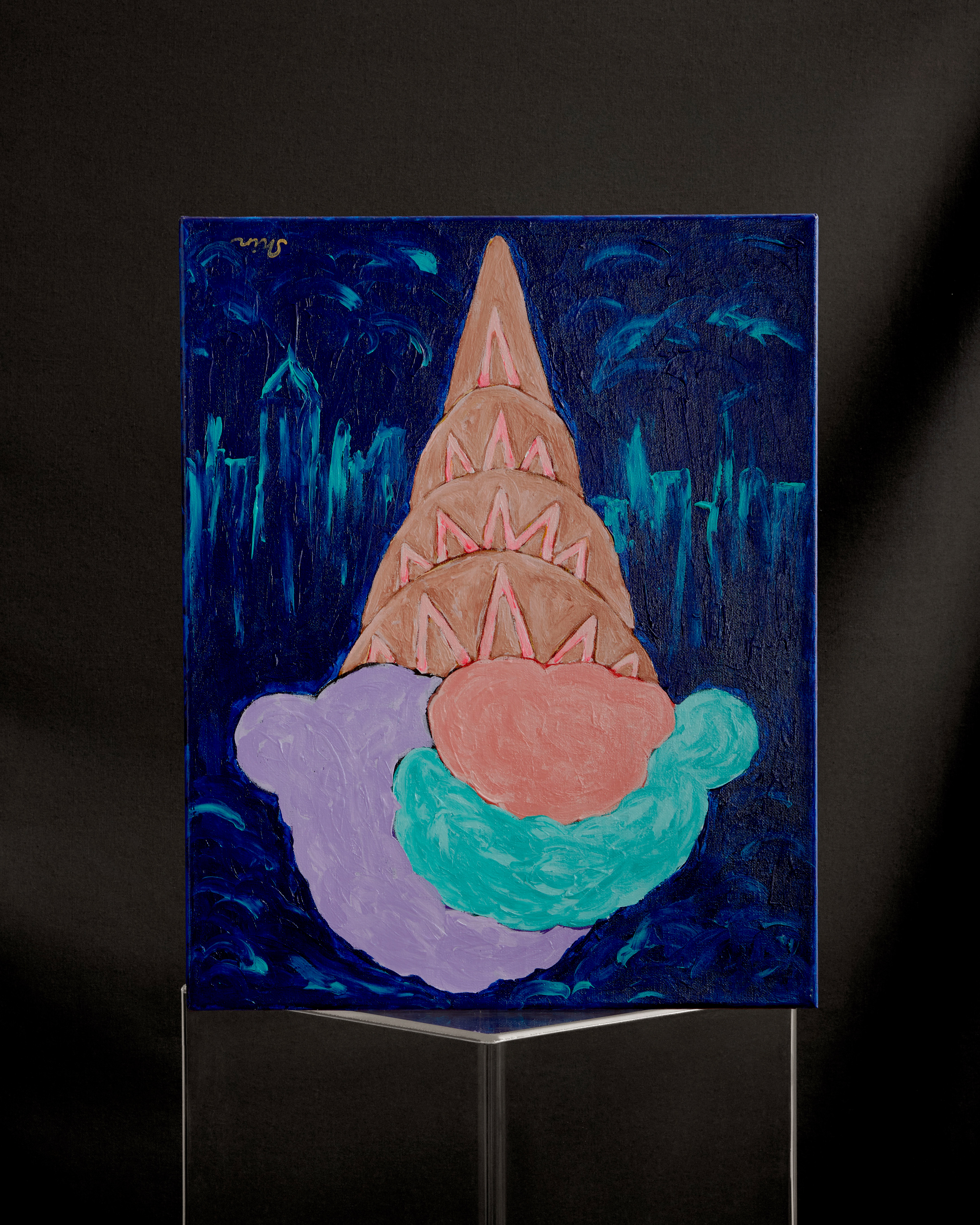 CHRYSCREAM-DOWN 16"x 20"