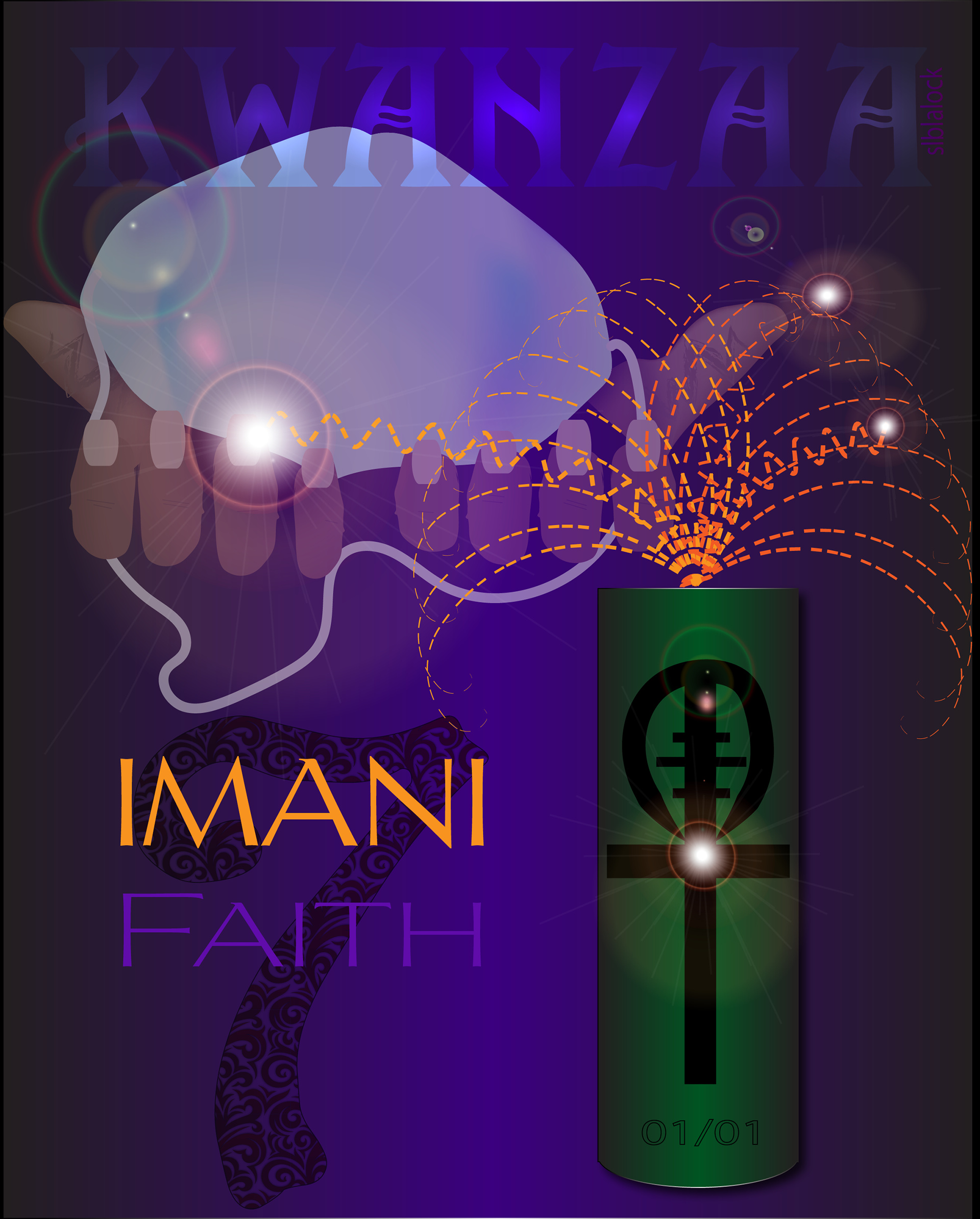JANUARY 1ST IMANI- FAITH-GREEN CANDLE** ee-MAH-nee To believe with all our hearts in our people, our parents, our teachers, our leaders, and the righteousness and victory of our struggle.