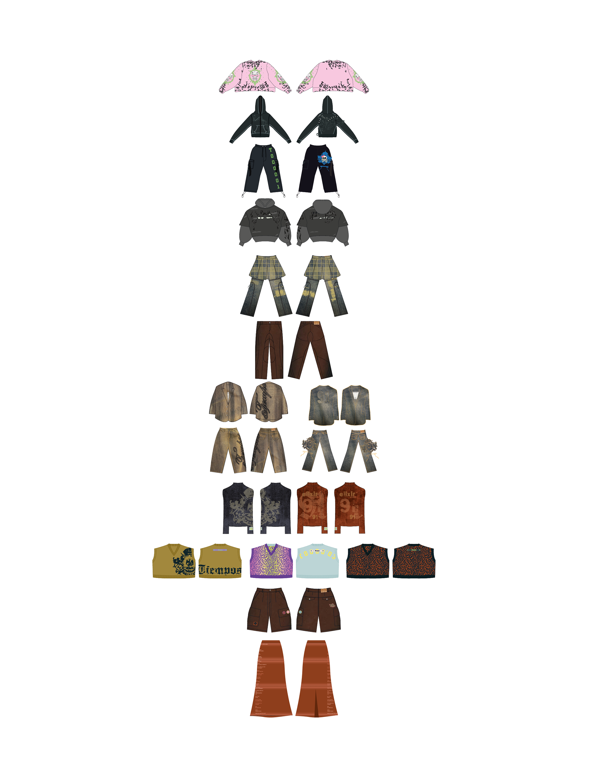 Renders, colección "Reborn", 2023.