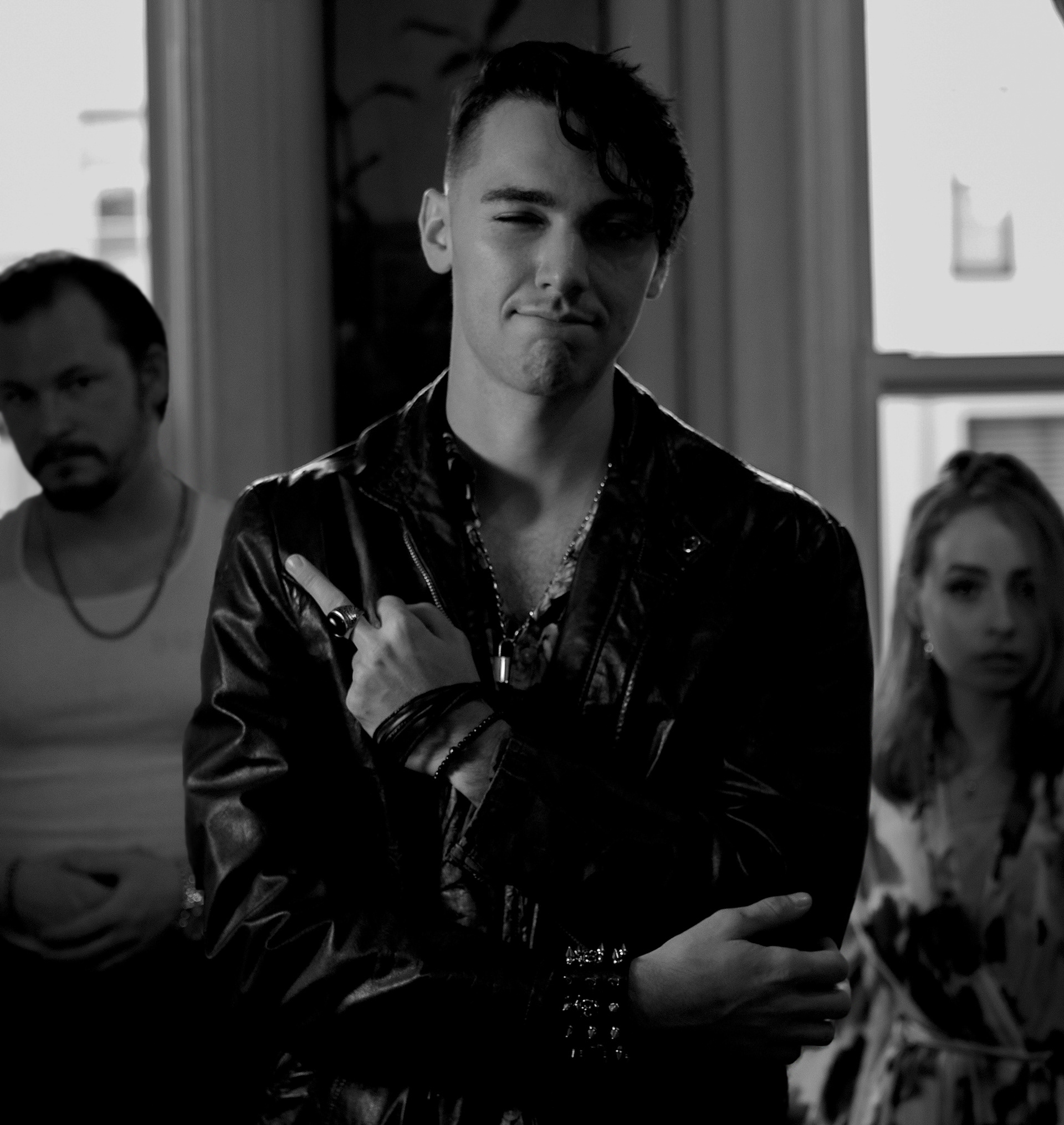 Alexander James Taylor with Brendan McGowan & Devonn Duffin in Abby Kollek's Twenty Seven