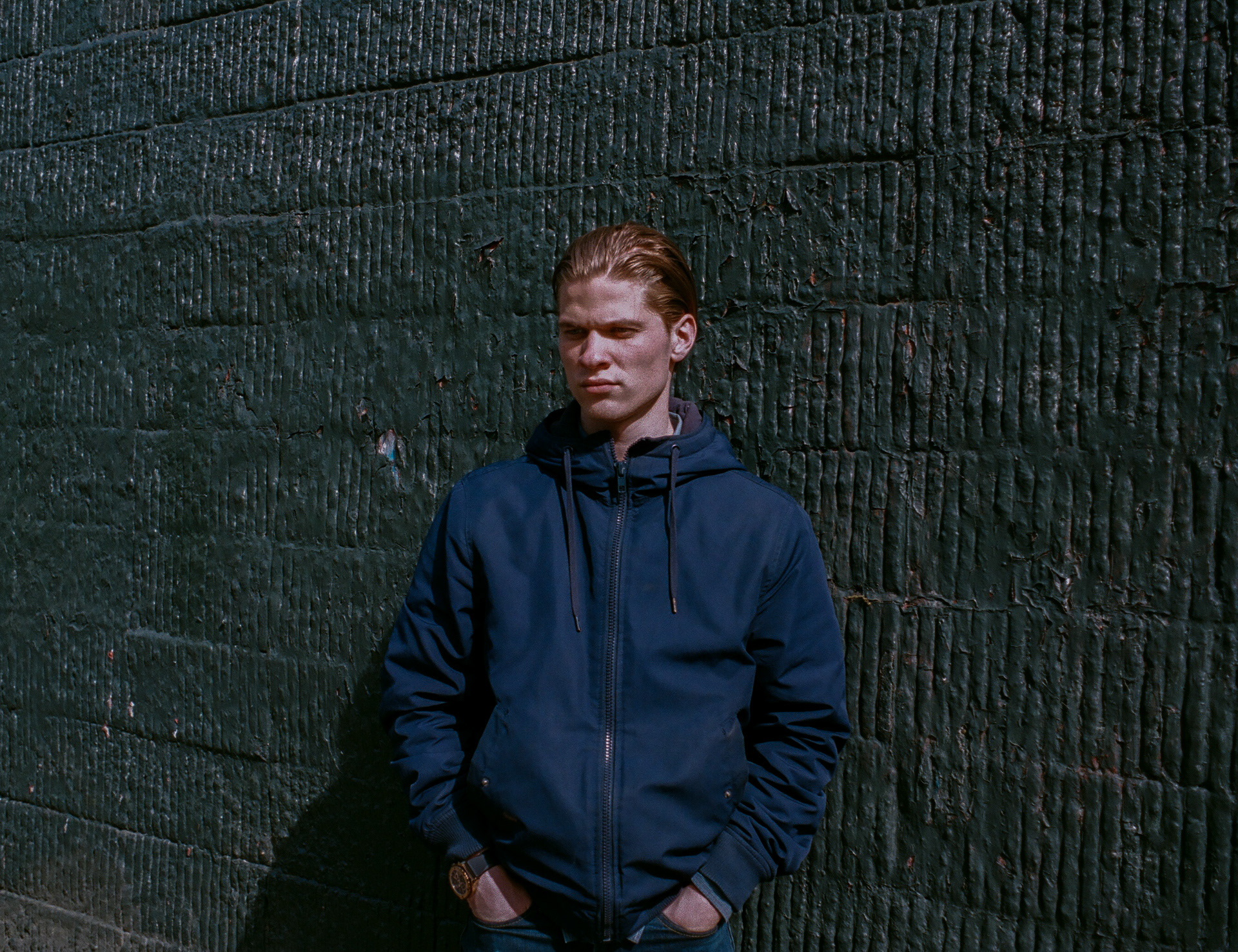 Adam Seigle plays "Spook" in Twenty Seven. Photographed by Luke Lehner.