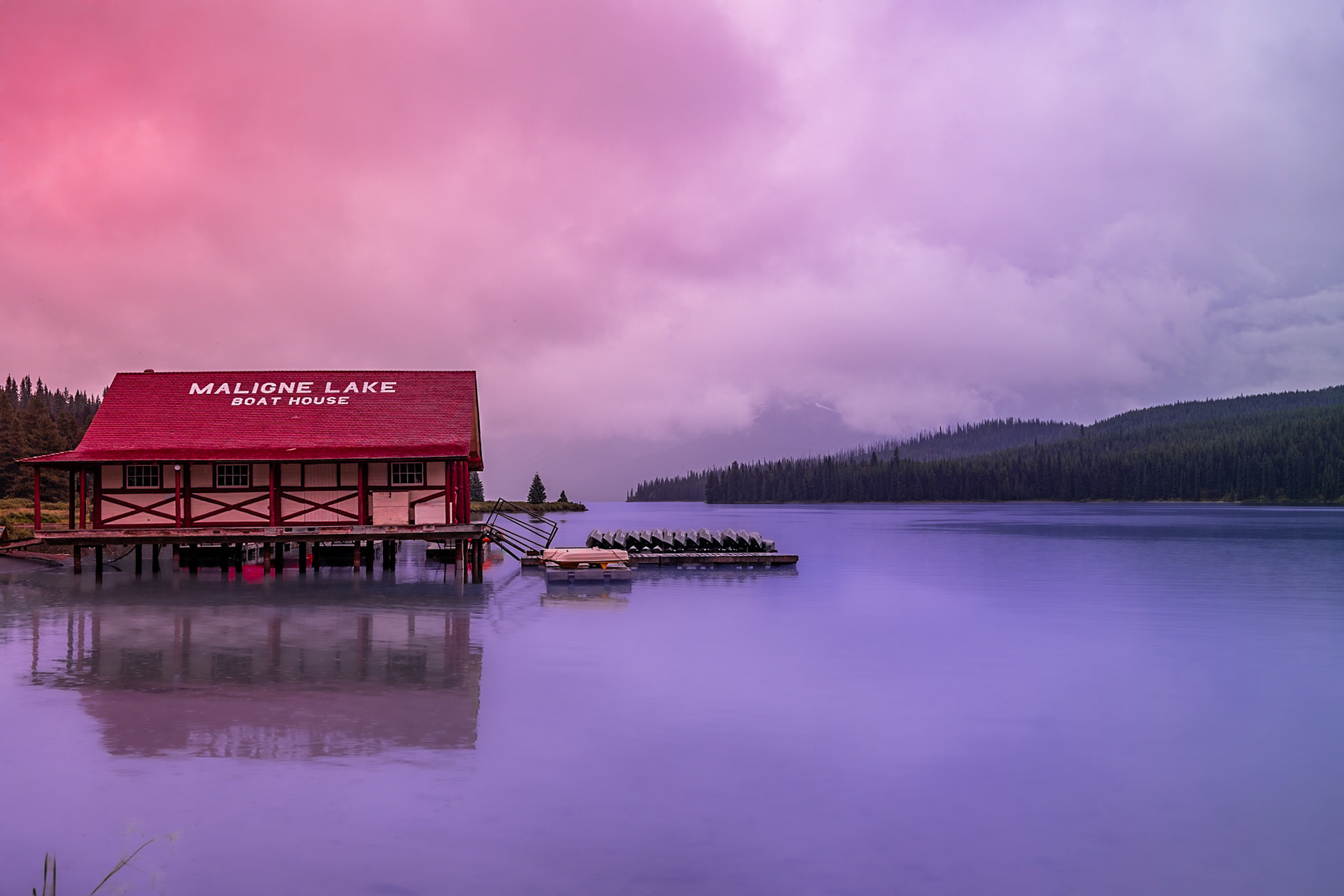 Maligne Lake