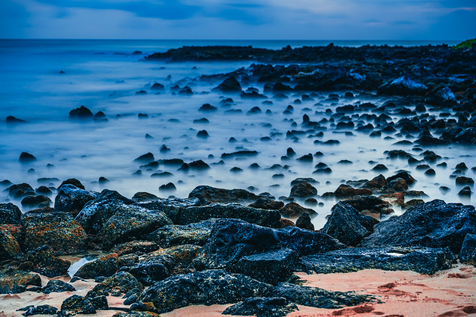 Beach on Kauai
