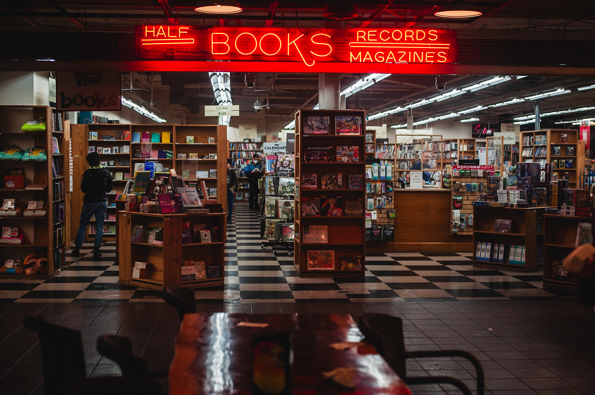 Bookshop in Crossroads