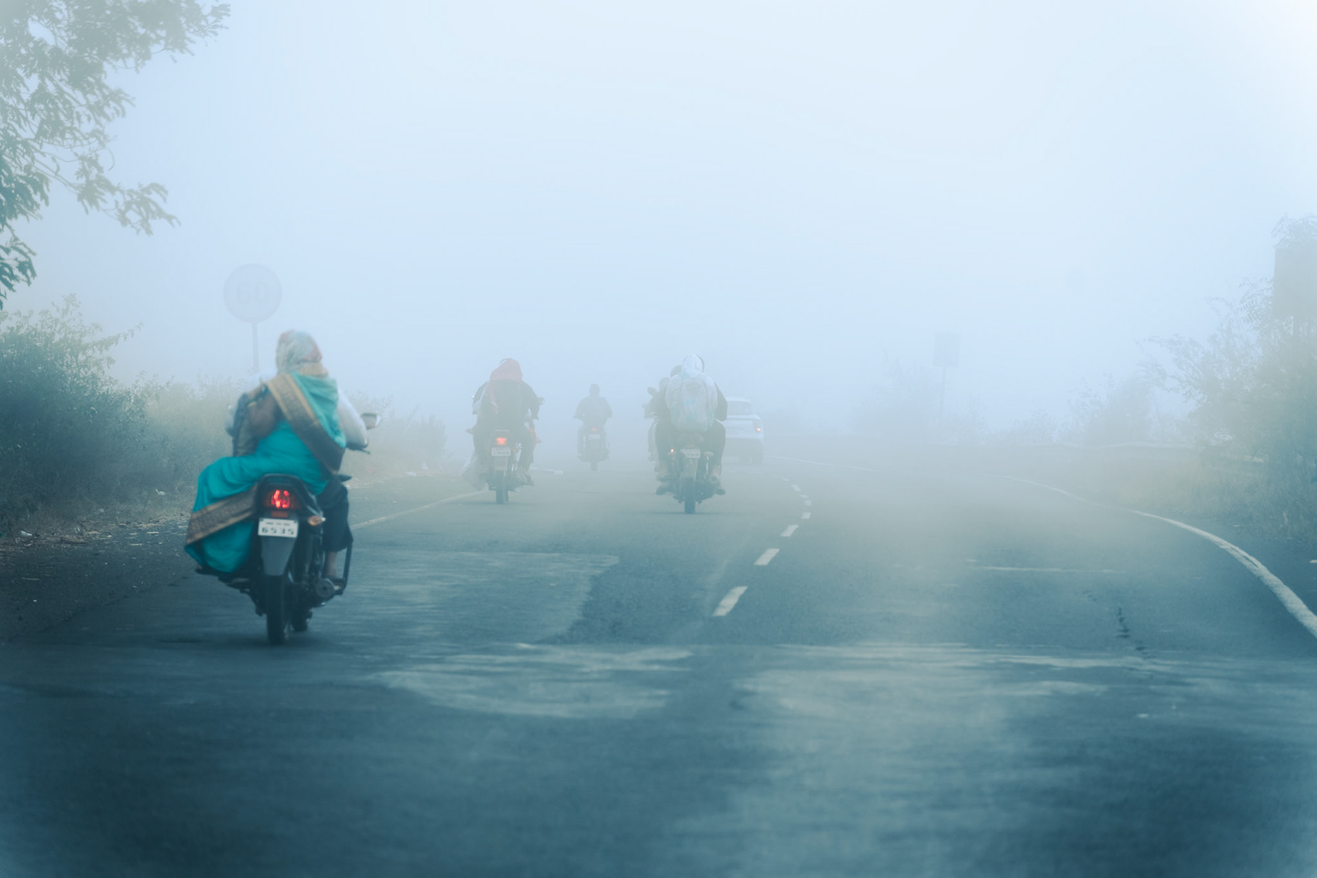 Early morning Commute in Kolhapur