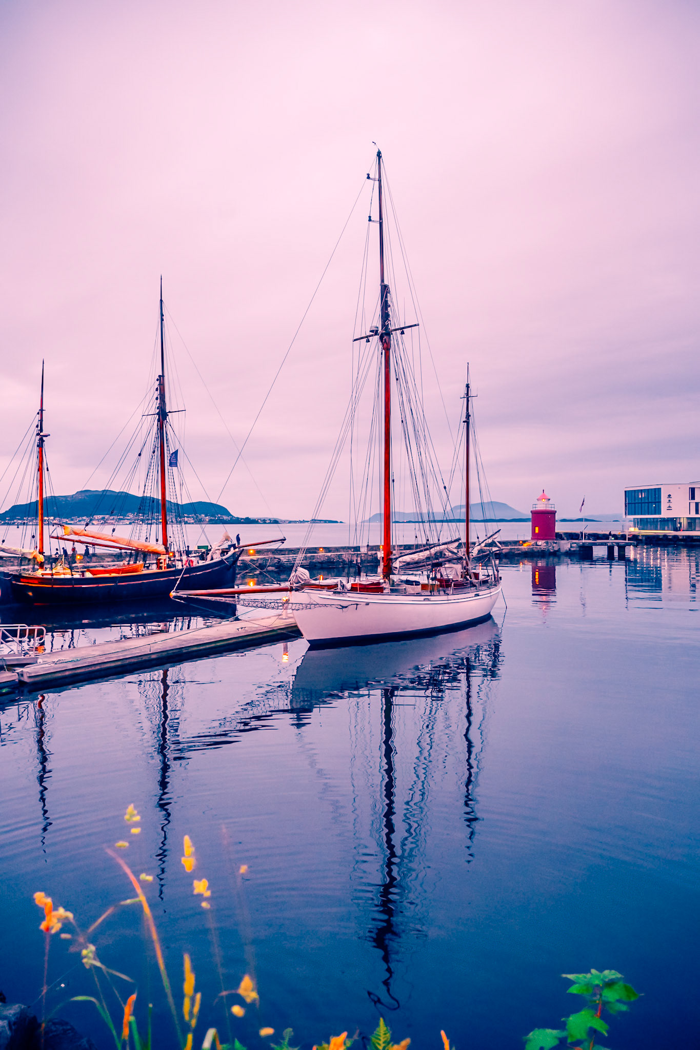 Marina in Alesund, Norway