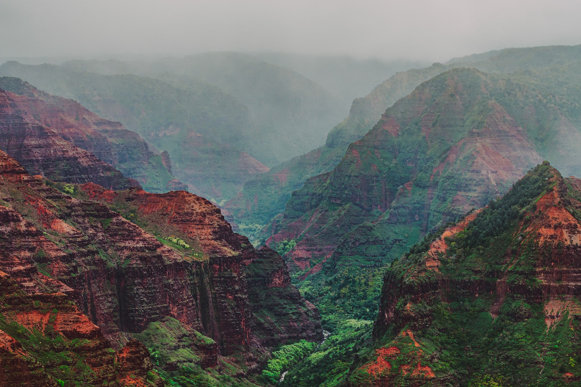 Canyon on Kauai